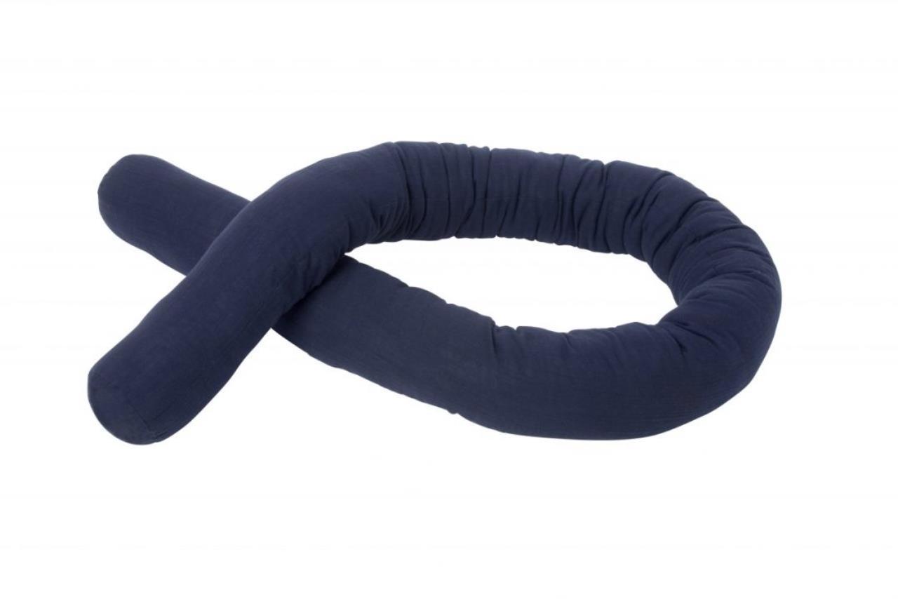 Kinderwagenschlange Muslin, Blau