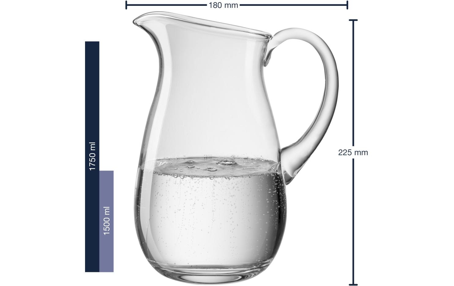 Leonardo Krug Giardino 1.5 Liter Kanne, Wasserkrug, Tasse