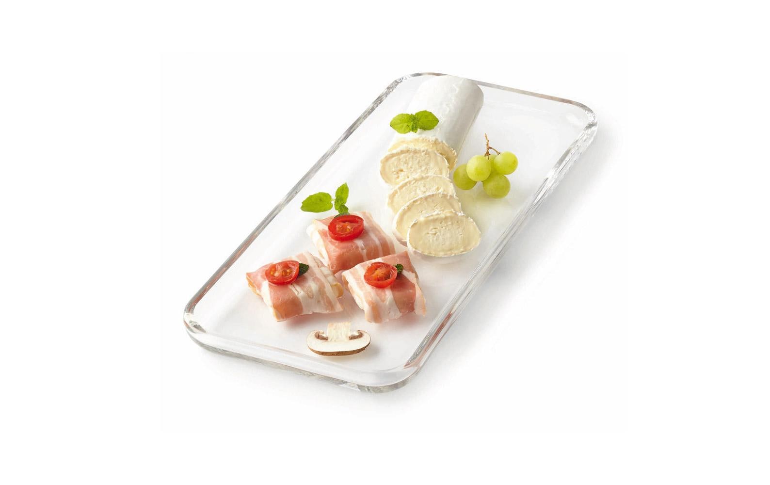 Leonardo Cakeplatte Ciao Präsentation des Essens, Mittagessen, Mahlzeit, Teller, Schwein