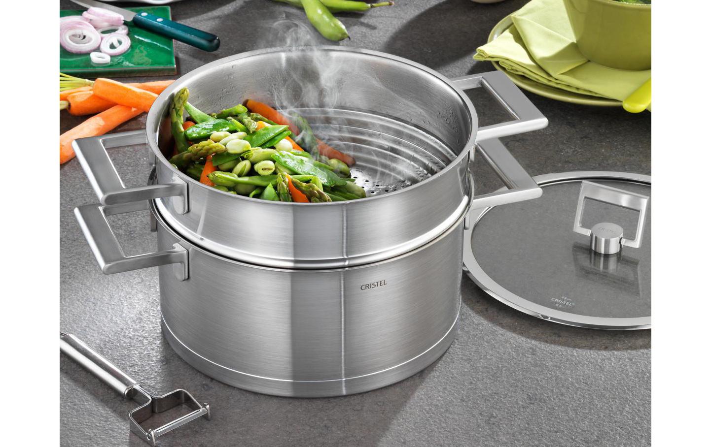 Cristel Topf mit Deckel Strate, 2.1 l