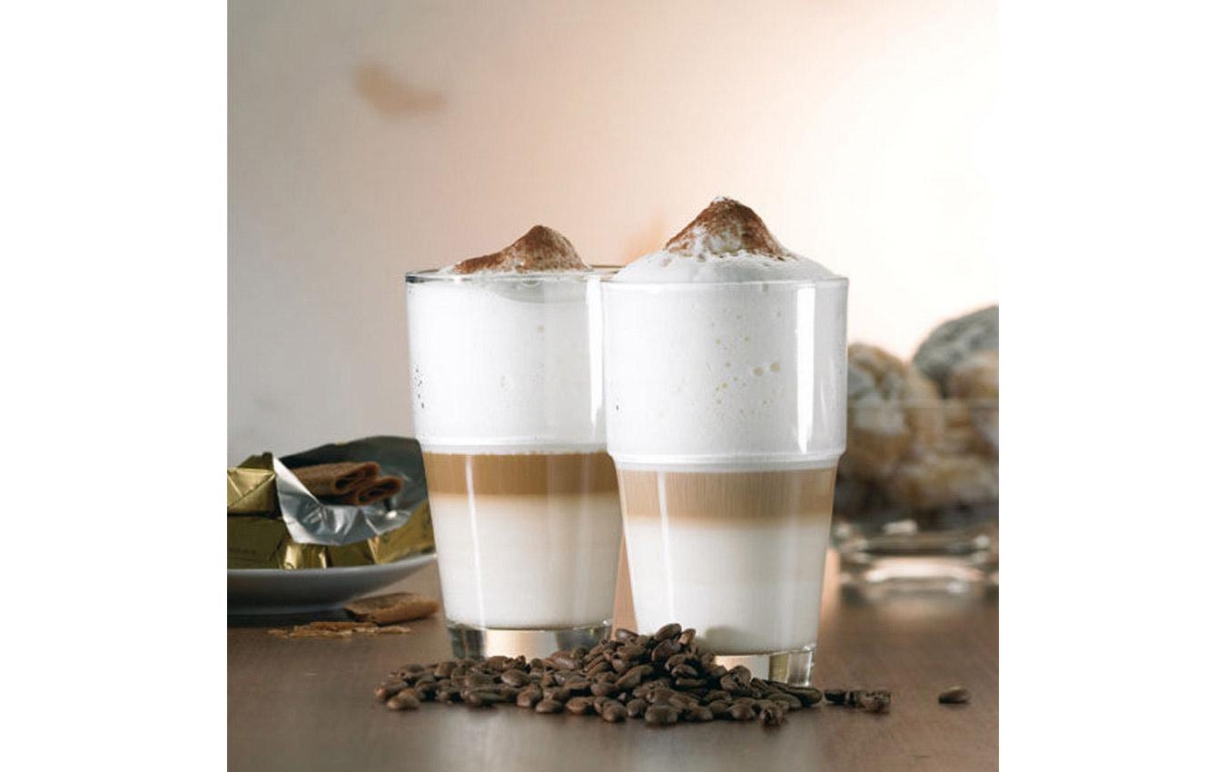 Leonardo Latte Macchiato Glas Solo 370ml Pokal, Getränk, Milch