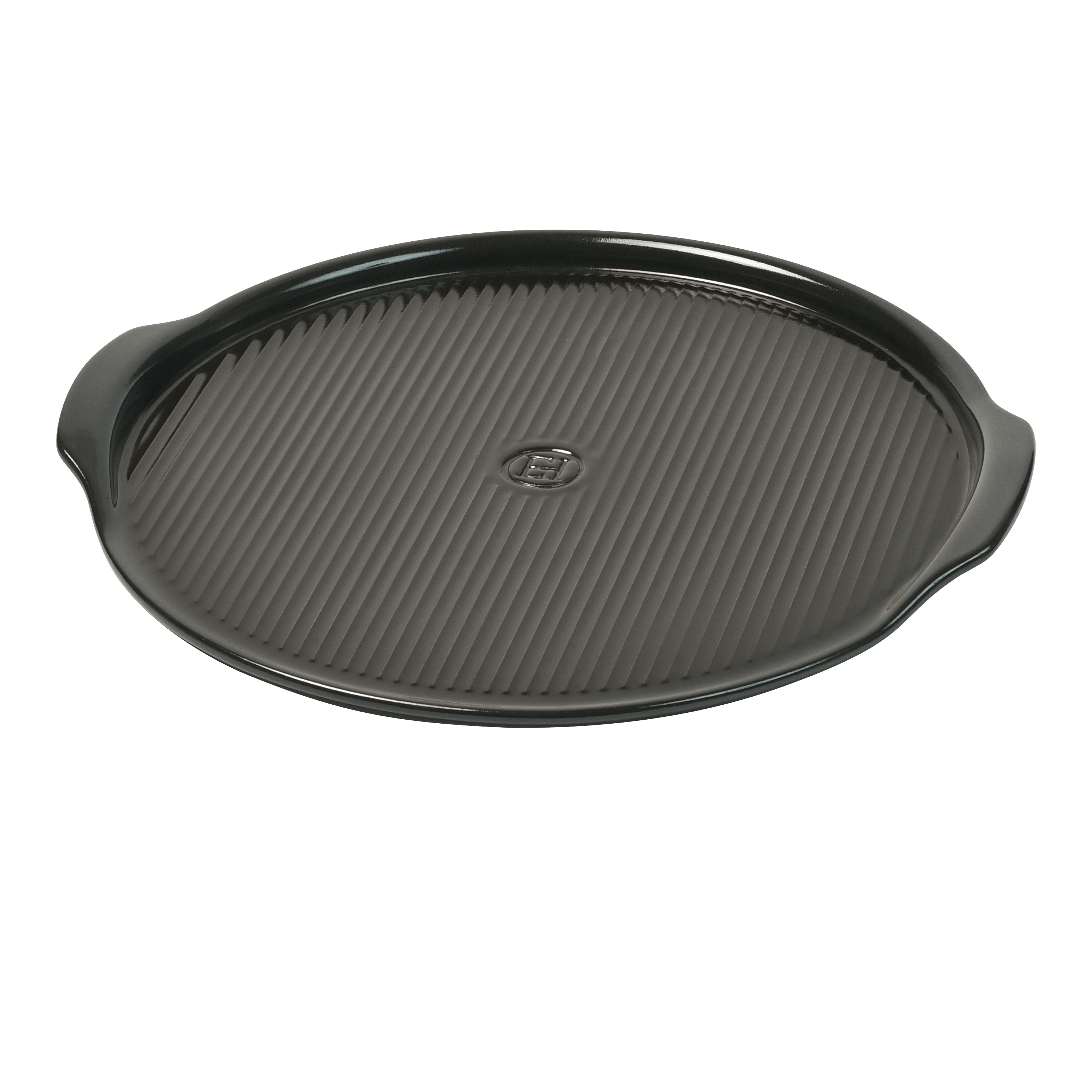 Pizzastein Keramik grau Ø 37cm