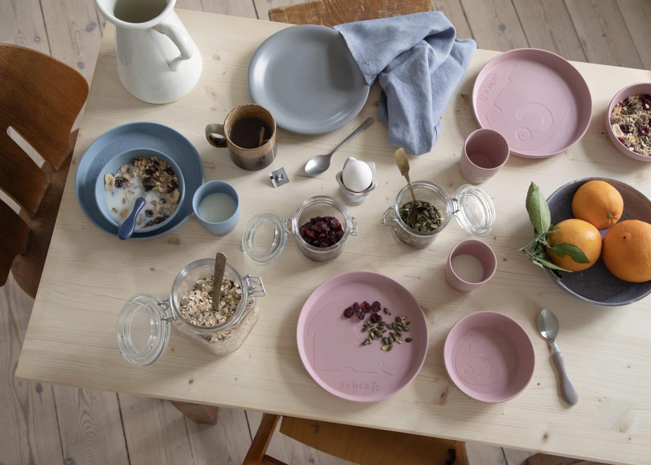 MUMS, Geschirr-Set, rosa
