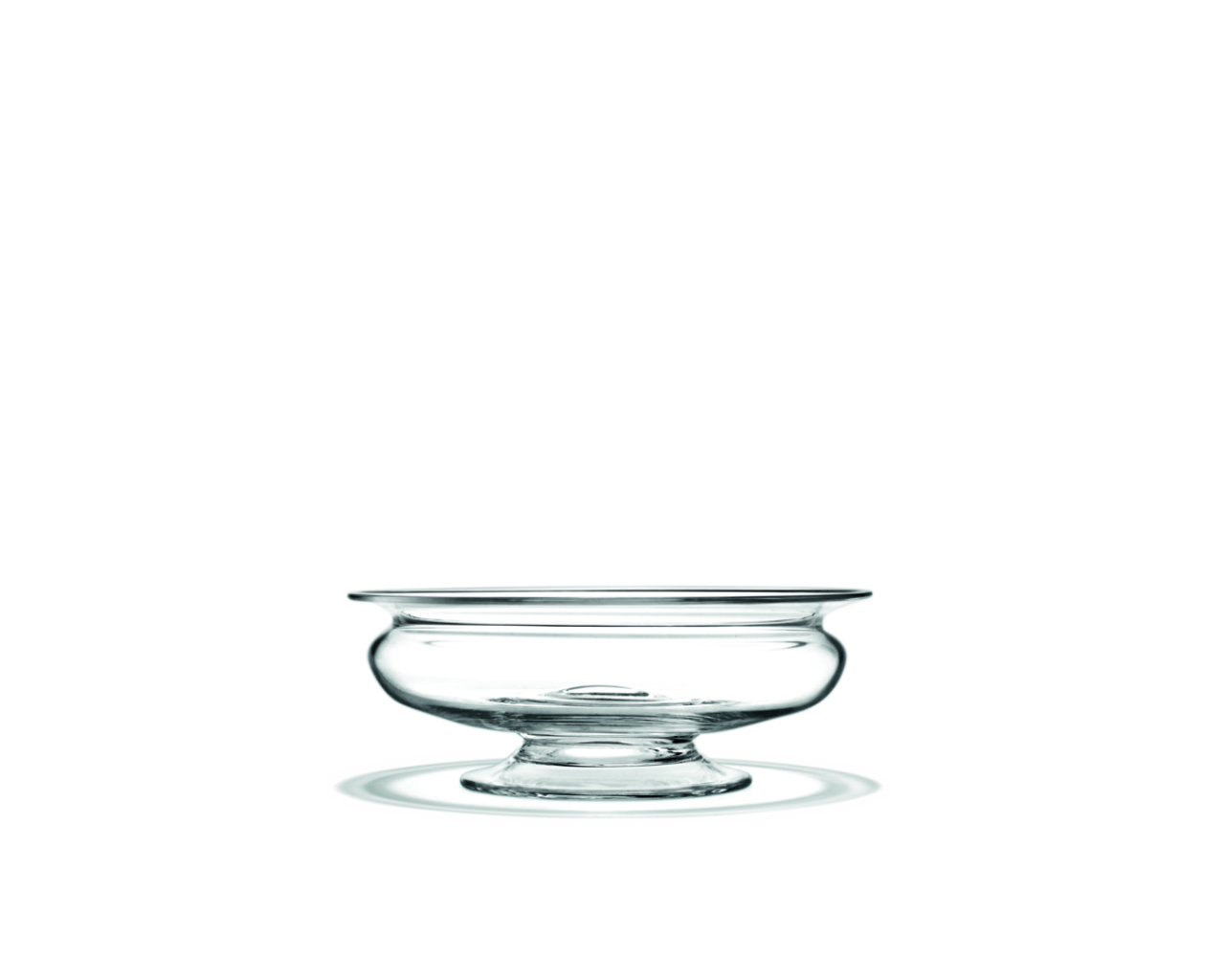 Old English Blumenschale, 19cm, Klar