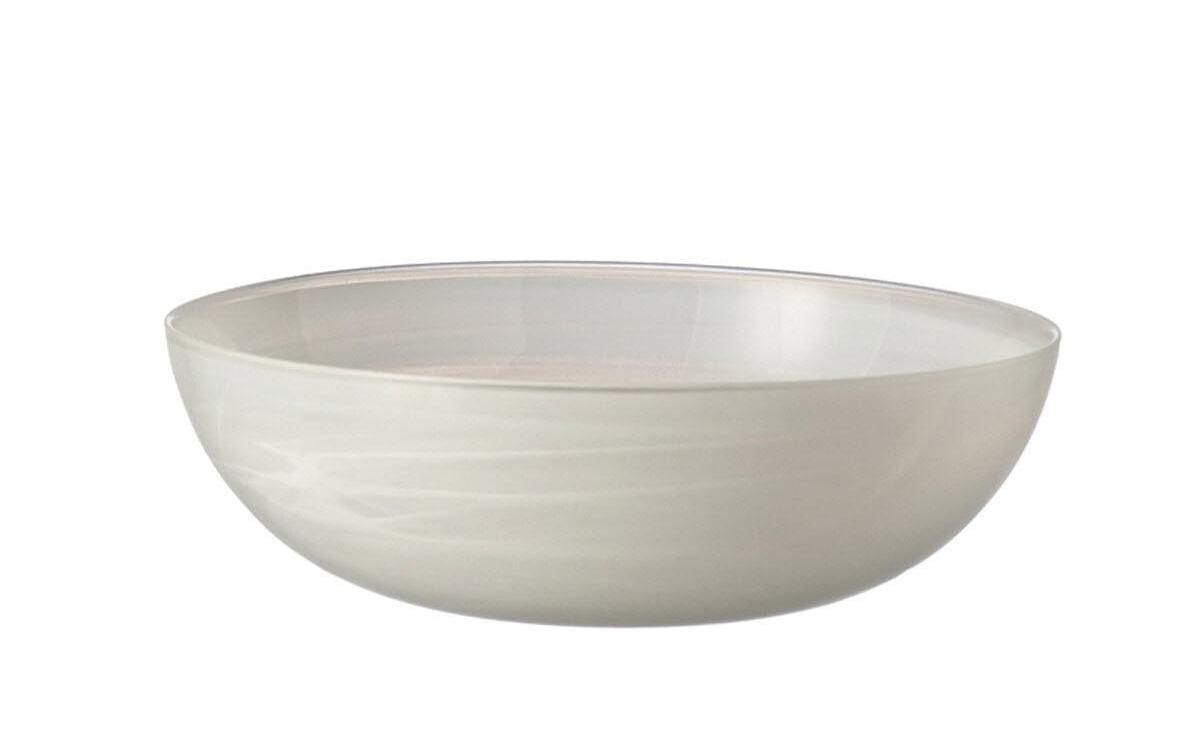 Leonardo Schale Albastro flach 28cm 4er Set Schale, Suppenschüssel, Rührschüssel