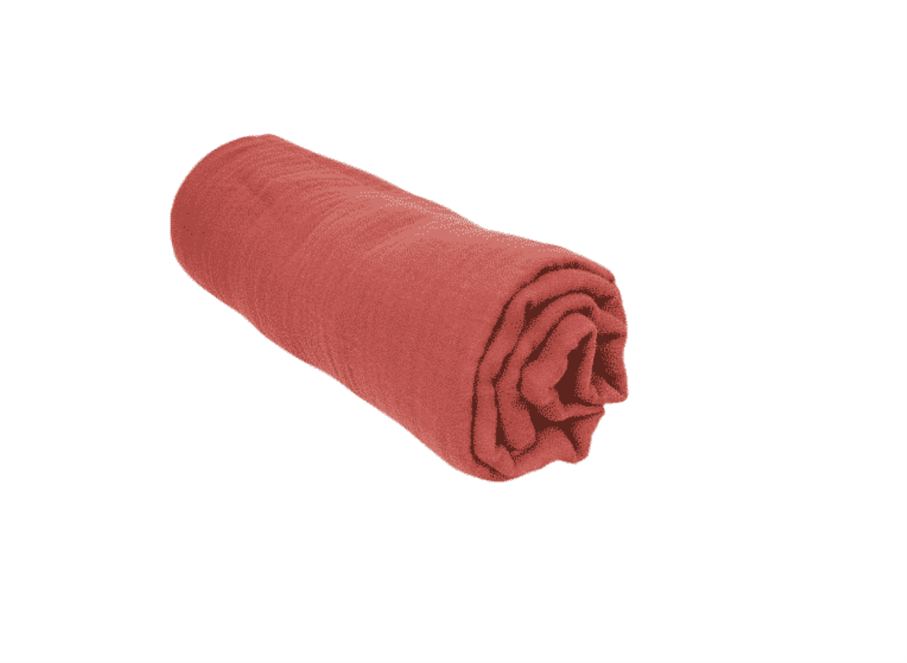 Kissenbezug Muslin, rot