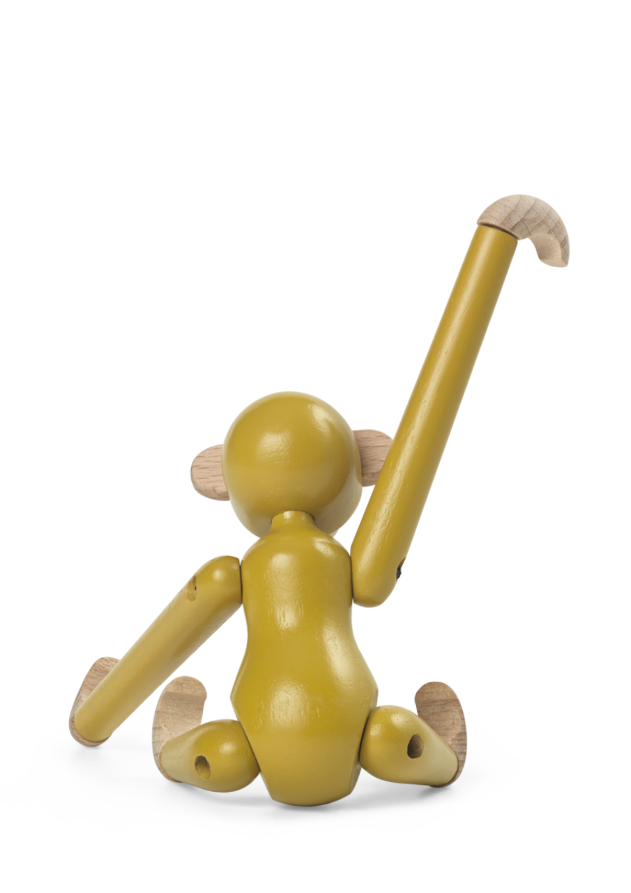 Affe mini, 9.5cm, vintage yellow