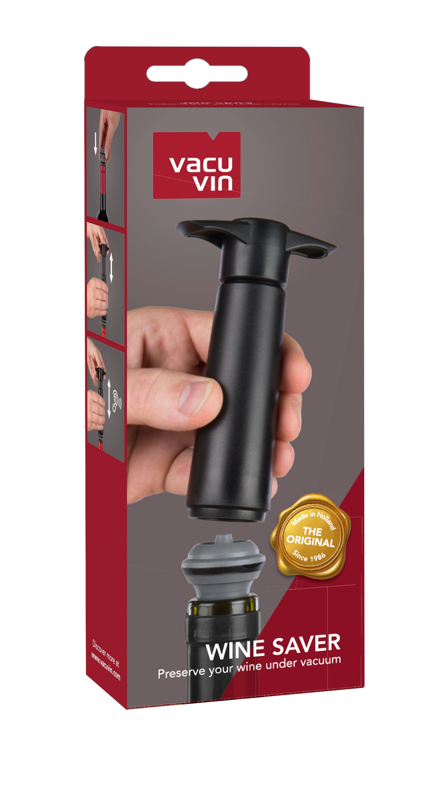 WS Pumpe + 2 Zapfen schwarz