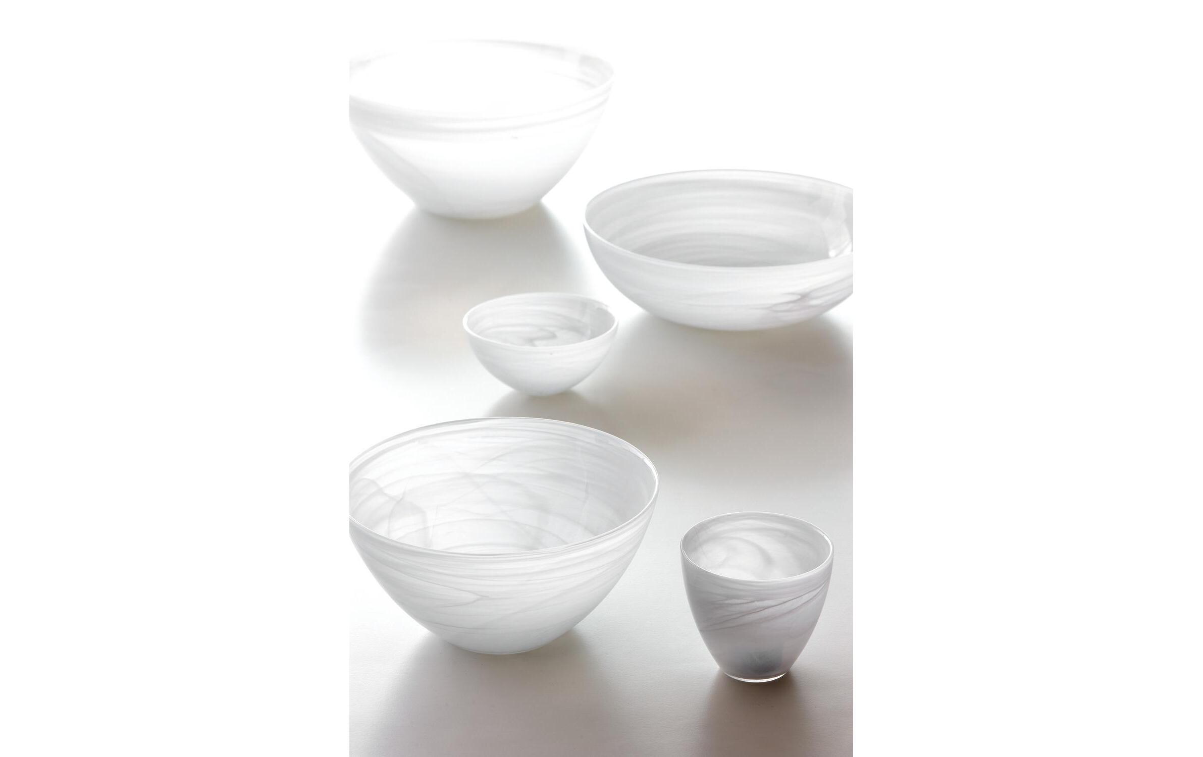 Leonardo Schale Albastro flach 28cm 4er Set Schale, Suppenschüssel, Porzellan, Töpferei, Tasse