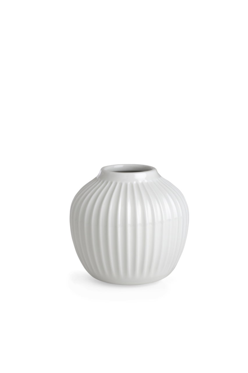 Hammershøi Vase, 13cm, Weiss