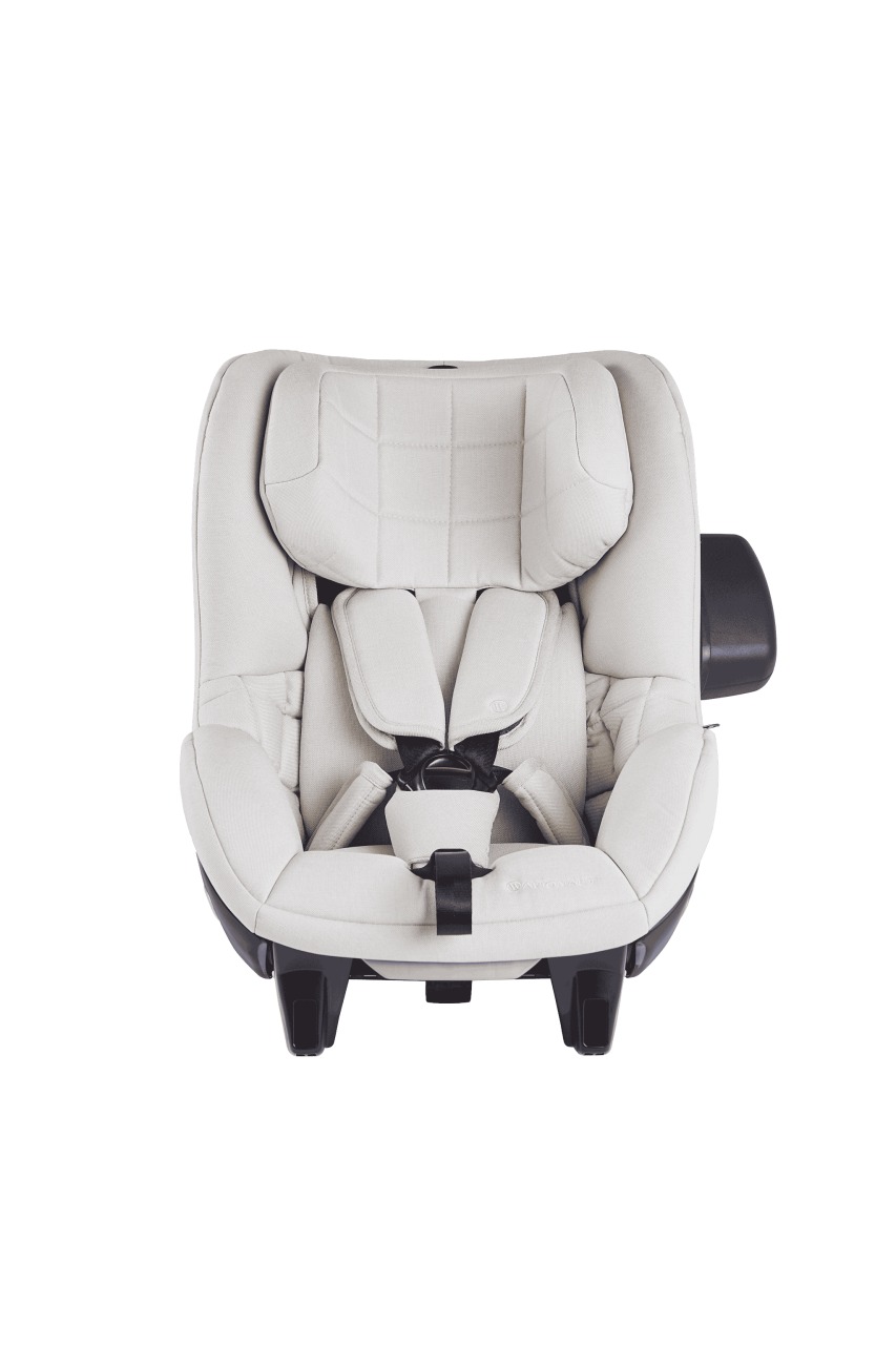 Kindersitz, Autositz, Gurtpolster, Schaumstoff, Beige