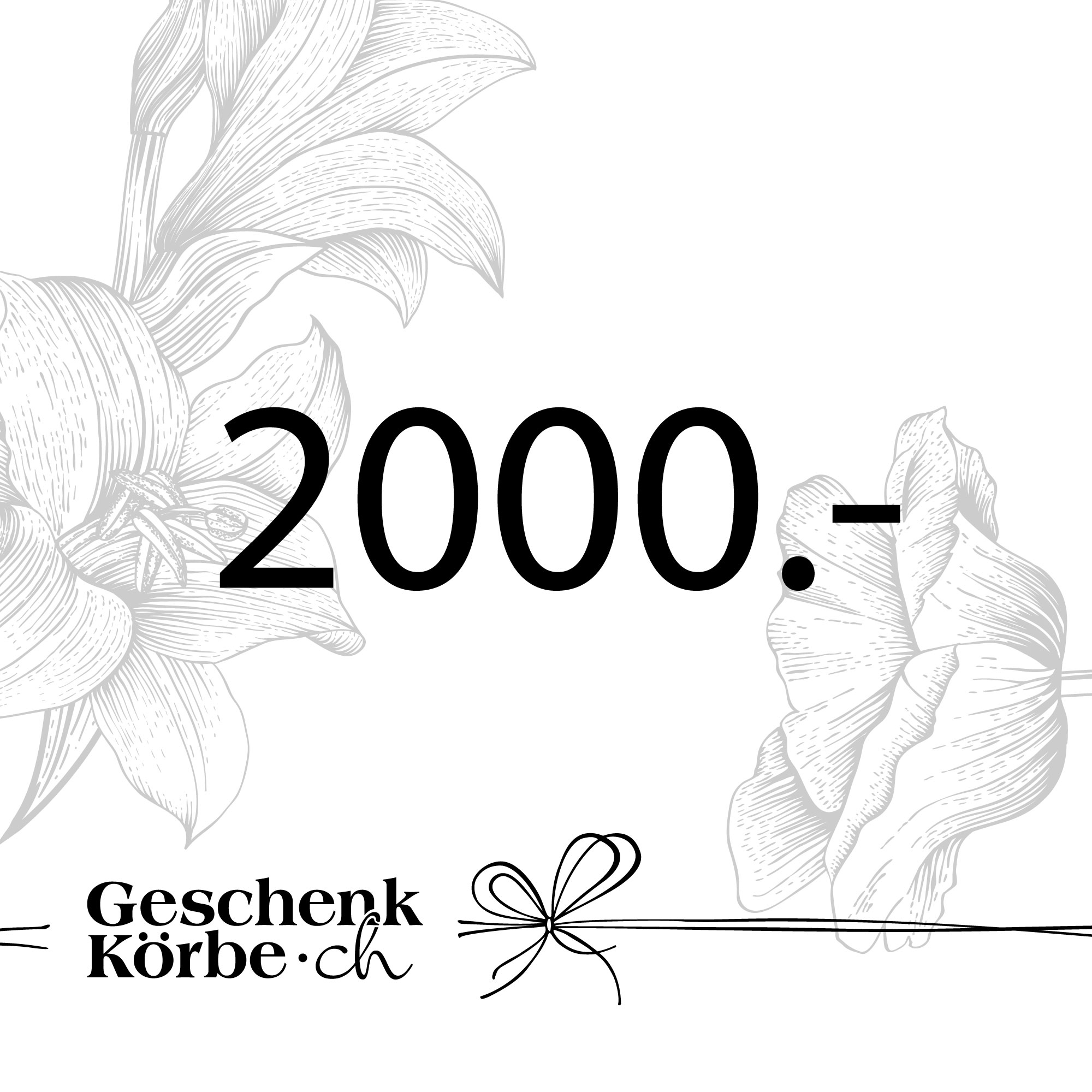 Gutschein - 2000CHF Gutschein - 2000CHF