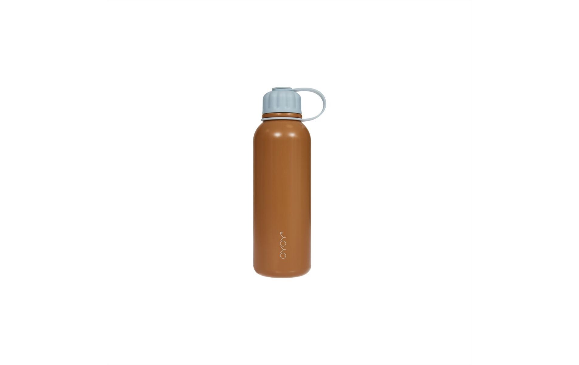 OYOY Trinkflasche Pullo Caramel/IceBlue