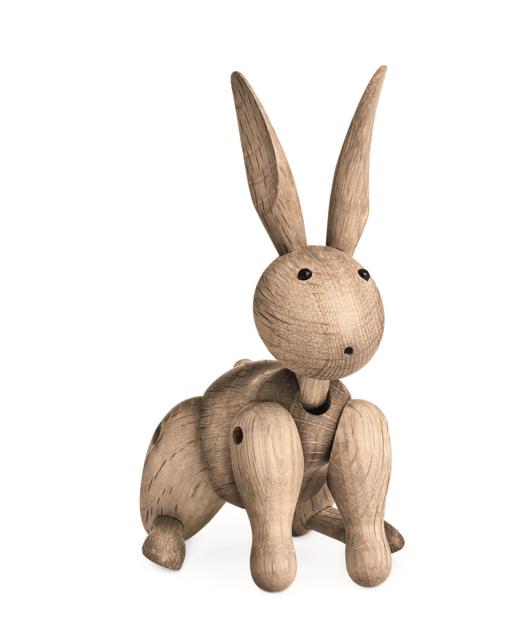 Kaninchen, 16cm, Eiche