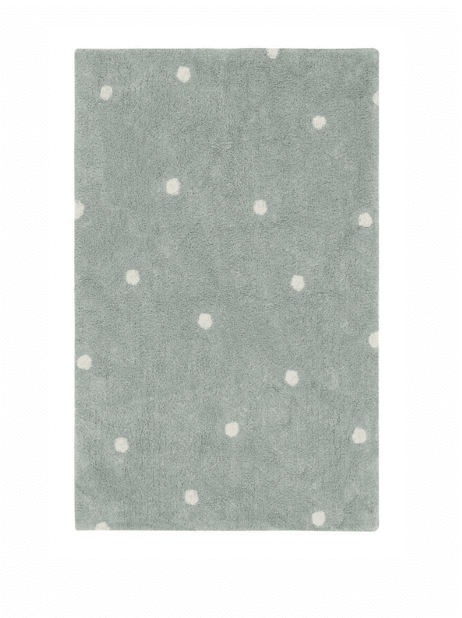 Rug Mini Dot Blue Sage