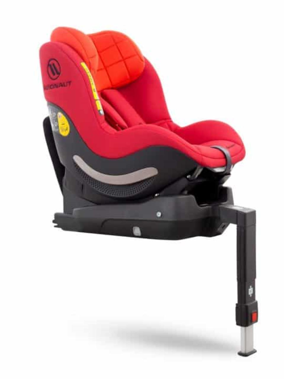 Kinderautositze, Babysitz, Isofix-Basis, Rot, Verstellbare Kopfstütze