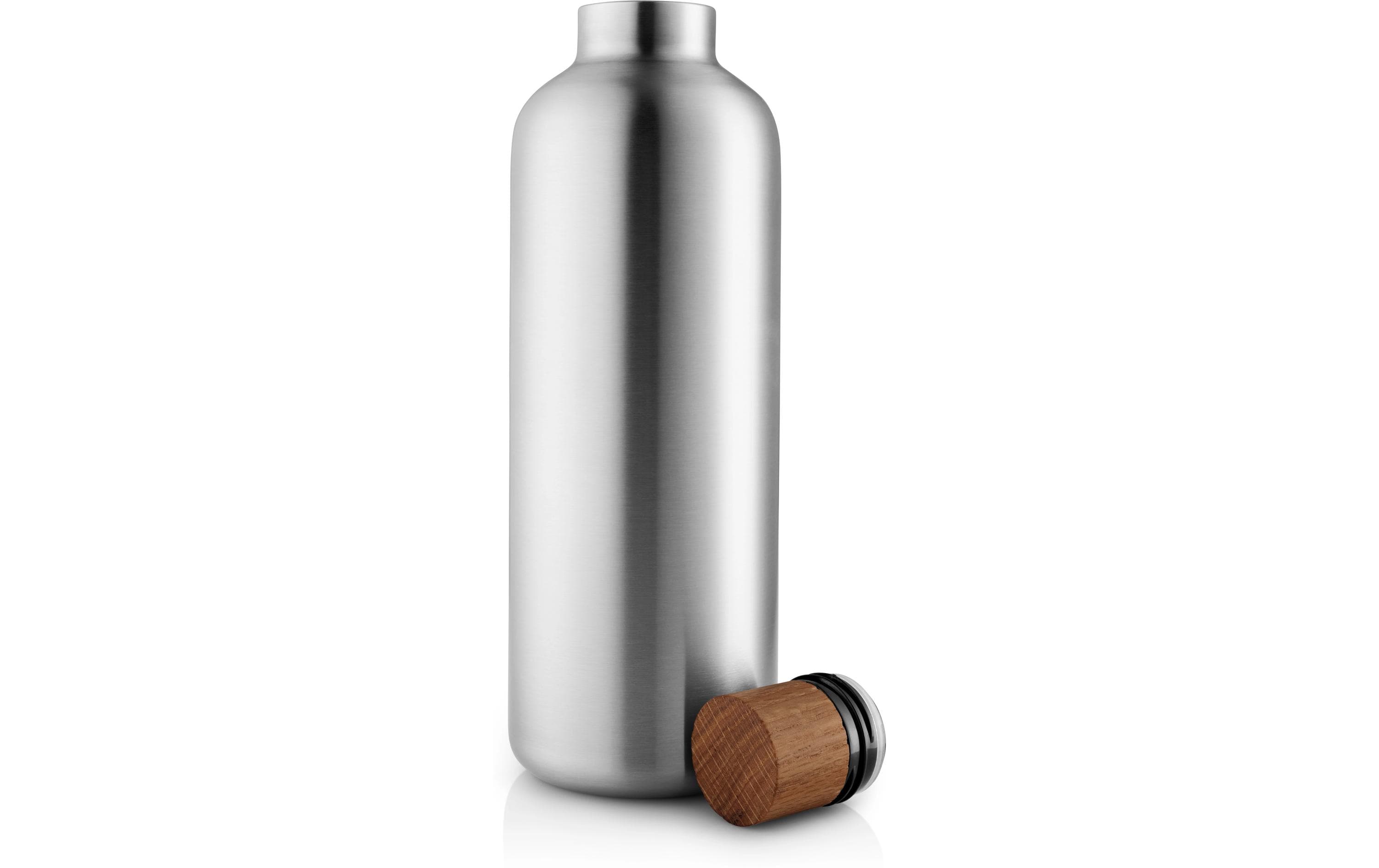stahlflasche, wasserflasche, metallbehälter, korken, leere flasche