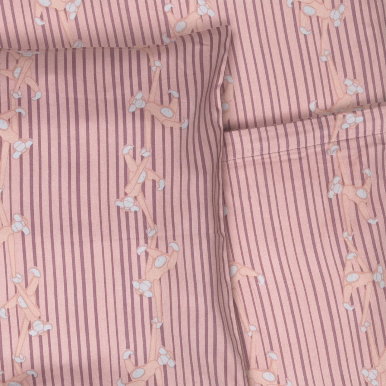 Bettwäsche Affe Baby DK, Rosa