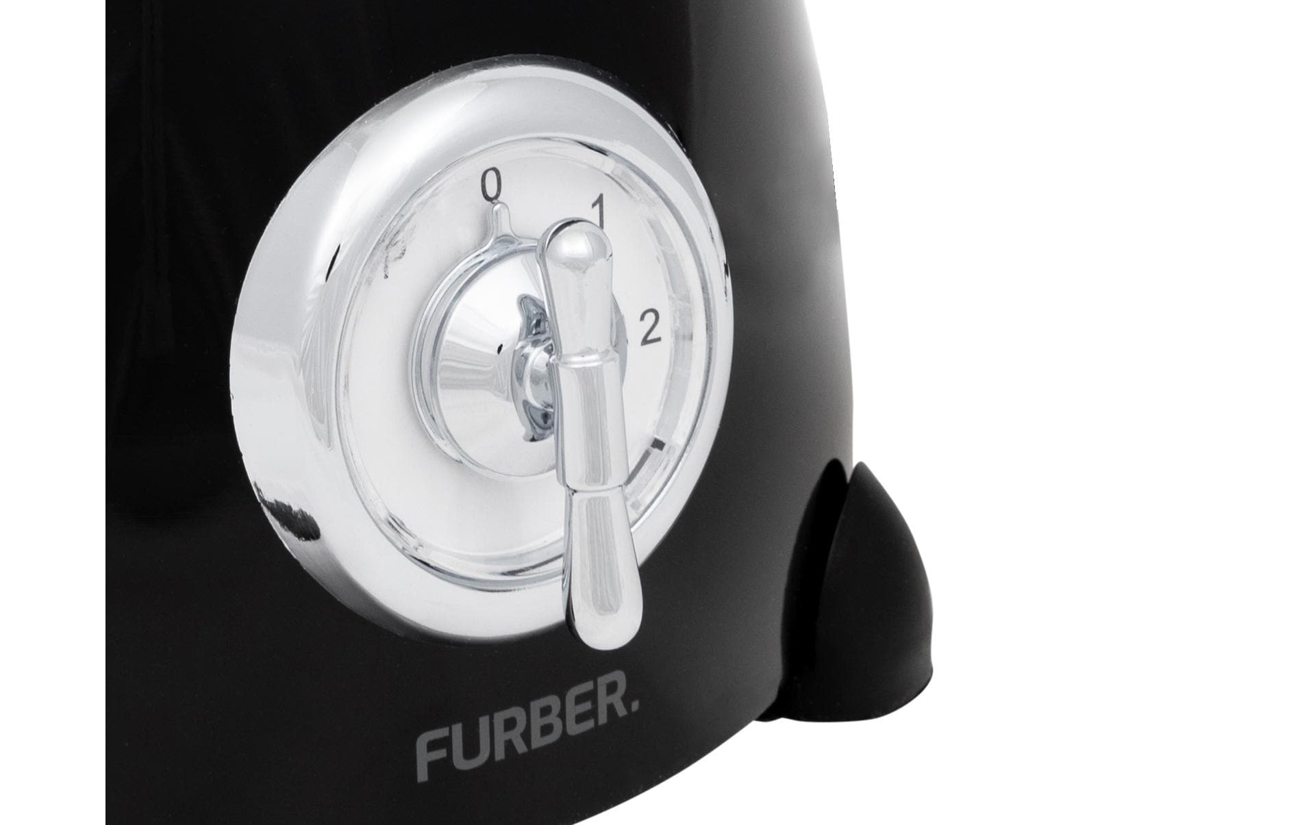FURBER Retro Standmixer Schwarz