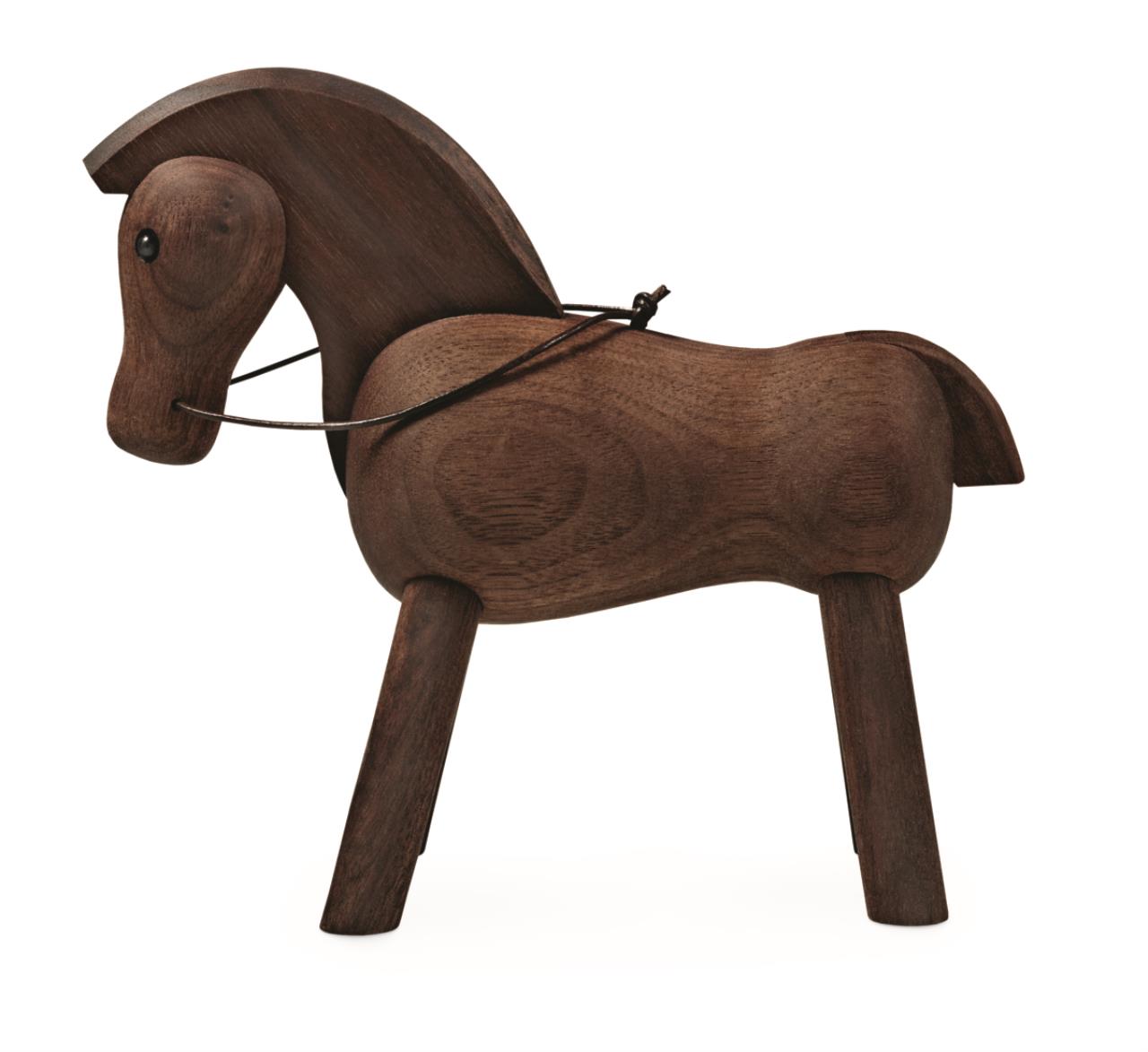 Pferd, 14cm, Walnuss