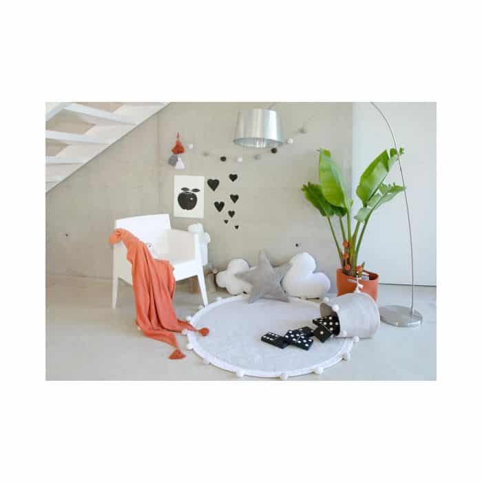 Baby Basket Bubbly  Grey