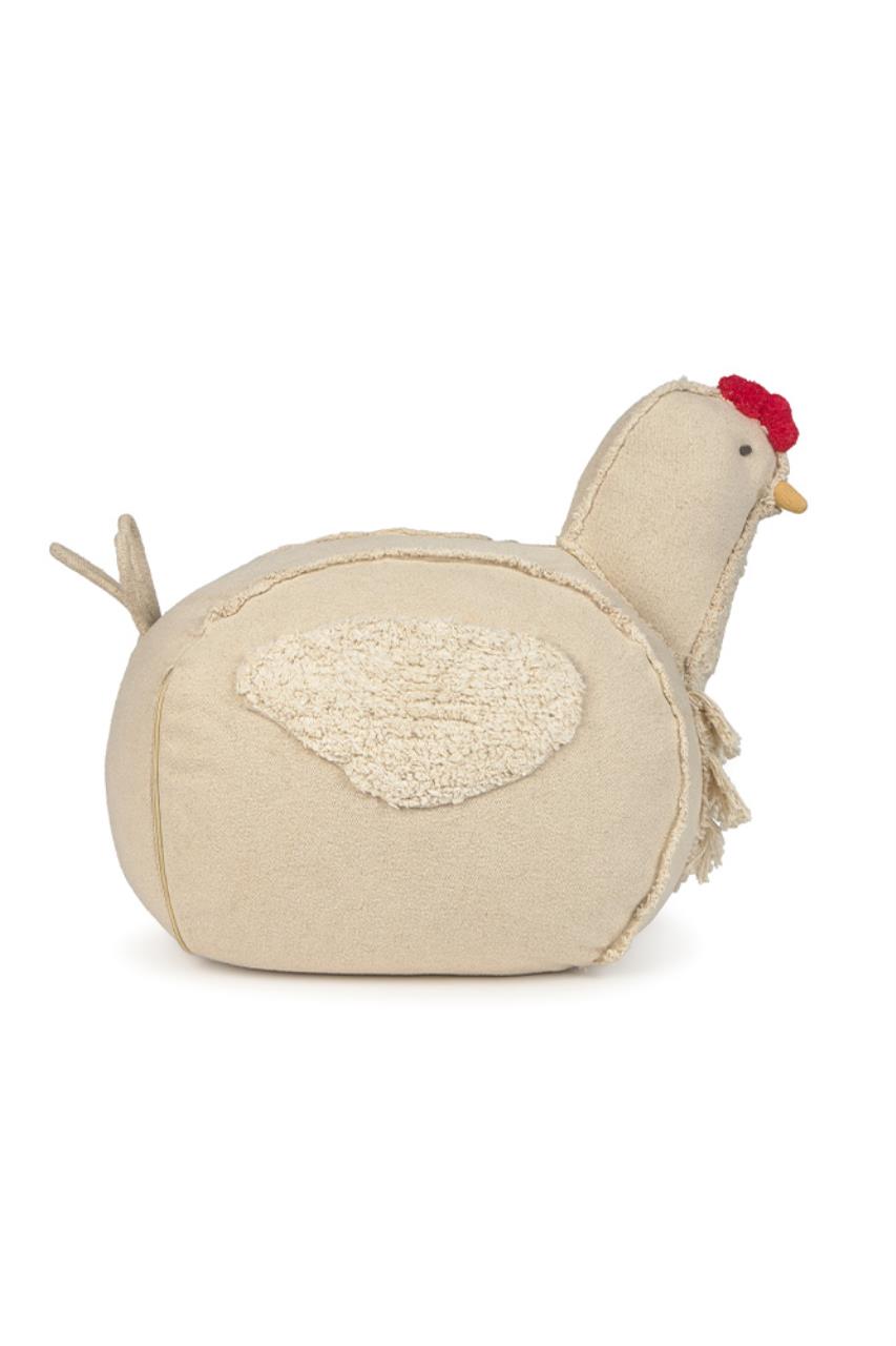 Pouf Huhn