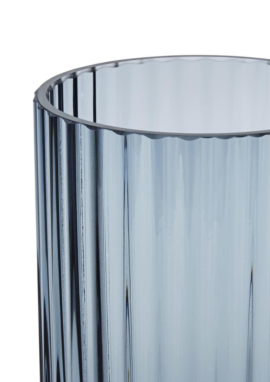 Lyngby Vase, 15.5cm, Midnight Blue