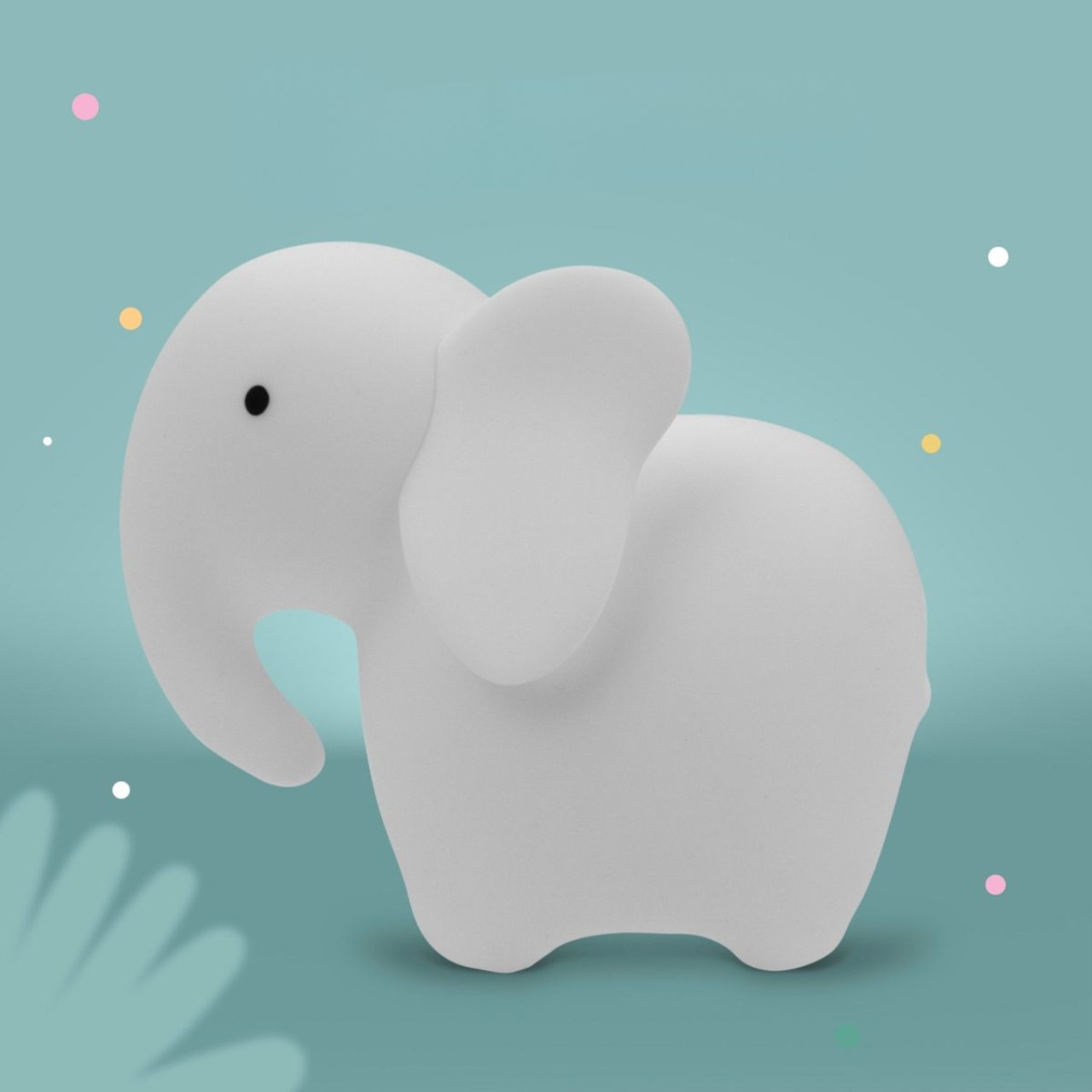 Elefant, Spielzeug, Weiß, weich, Dekorativ