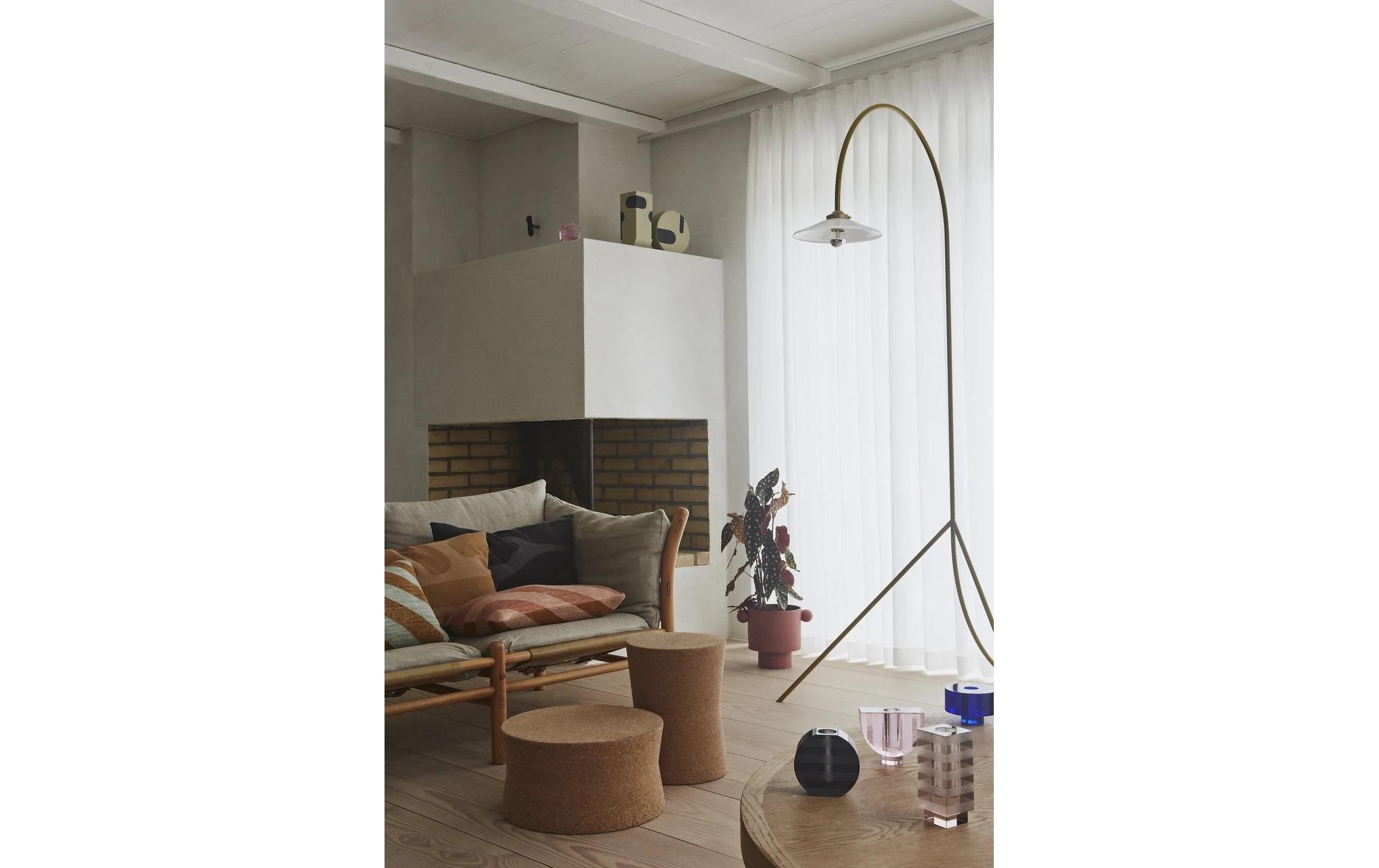 OYOY Pouf Cork Trisse - Low