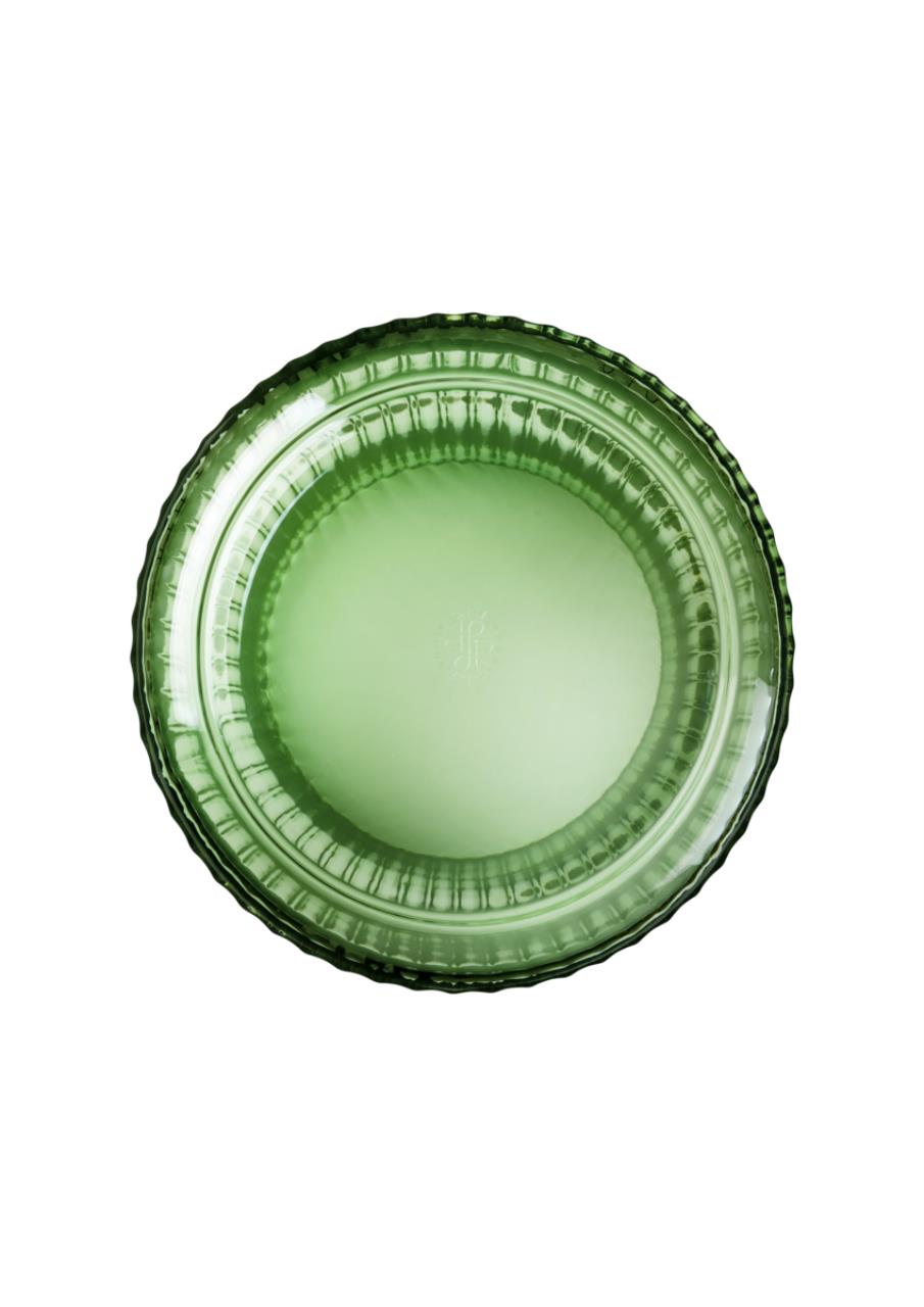 Lyngby Vase, 31cm, Copenhagen green