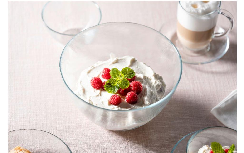 Leonardo Schale Attivo 22cm Sahne, Nachtisch, Essen, Mousse, Gefrorener Joghurt