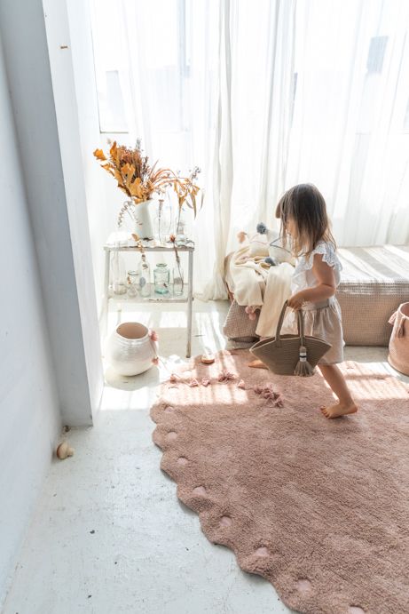 Rug Pinecone Vintage Nude