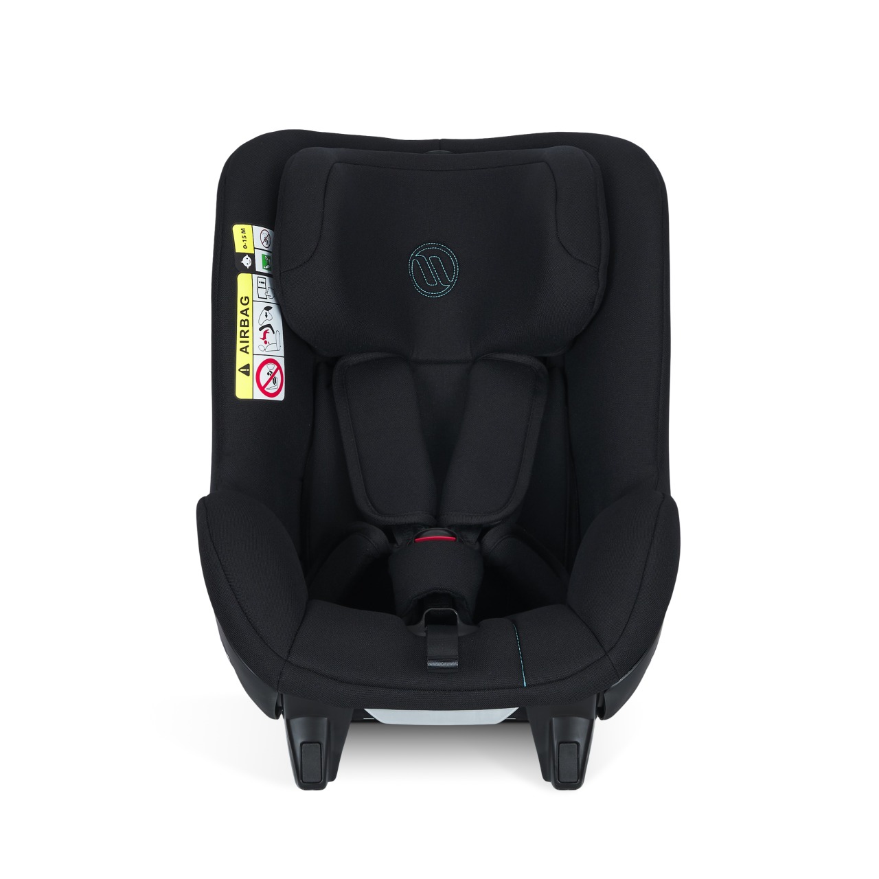 Autokindersitz, Kinder-Autositz, Sitzgurt, Schwarz, Gurtkuschelschutz