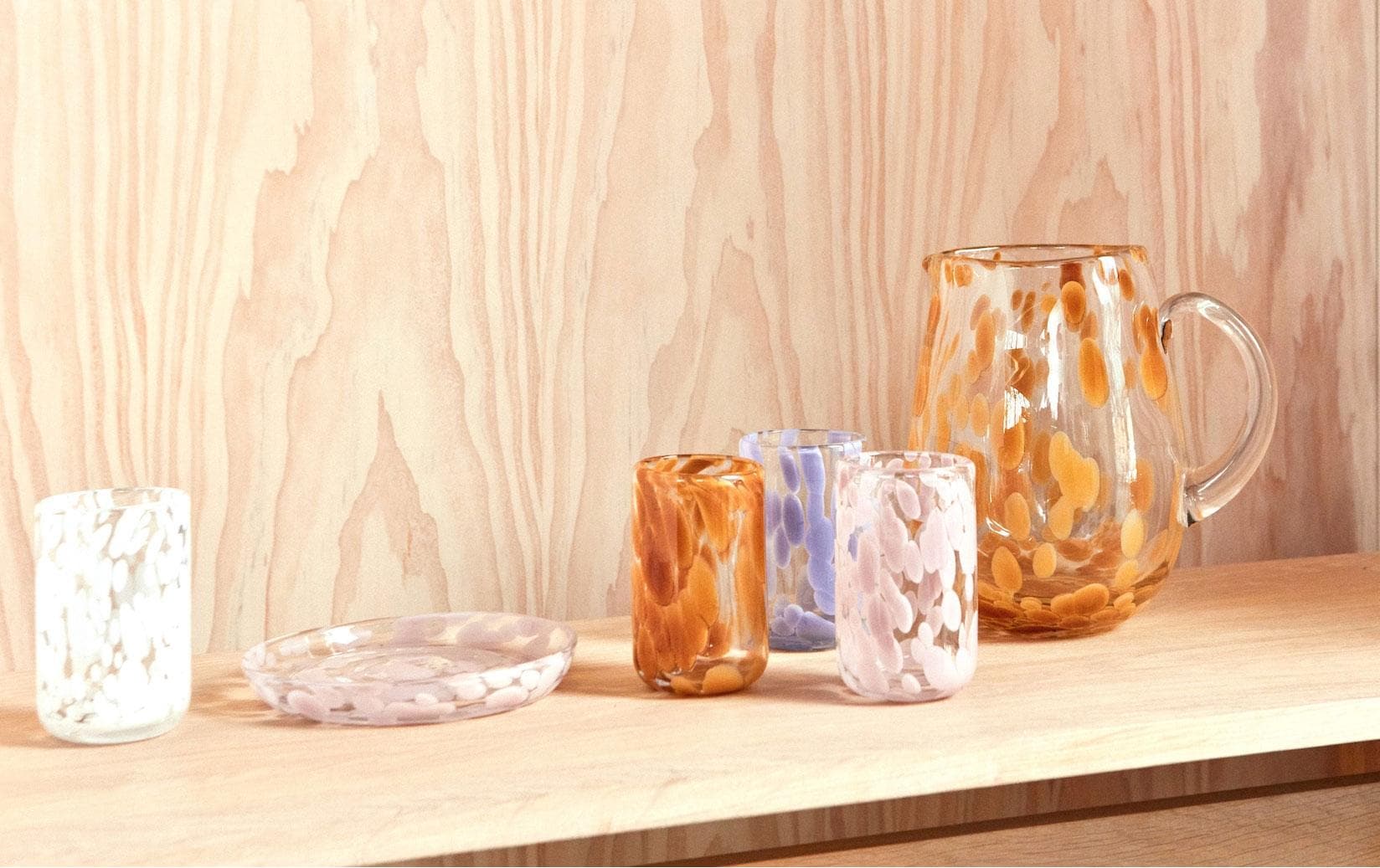 Oyoy Jali Wasserkaraffe, amber
