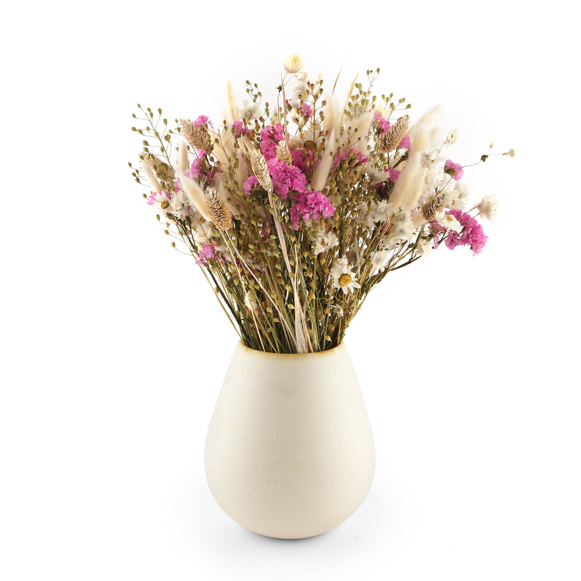 Blumen-Arrangement, Blumenstrauß, Glas, Töpferei, Vase