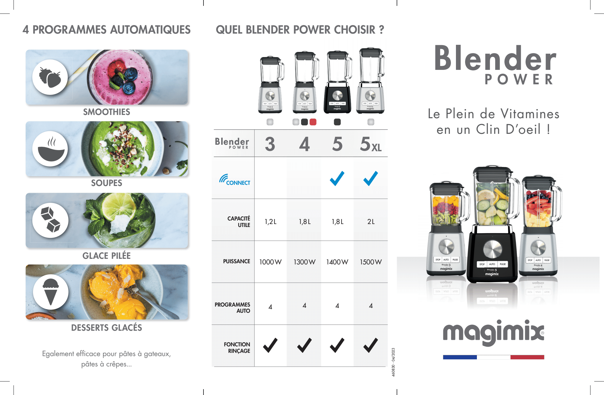 Power Blender 3, silber