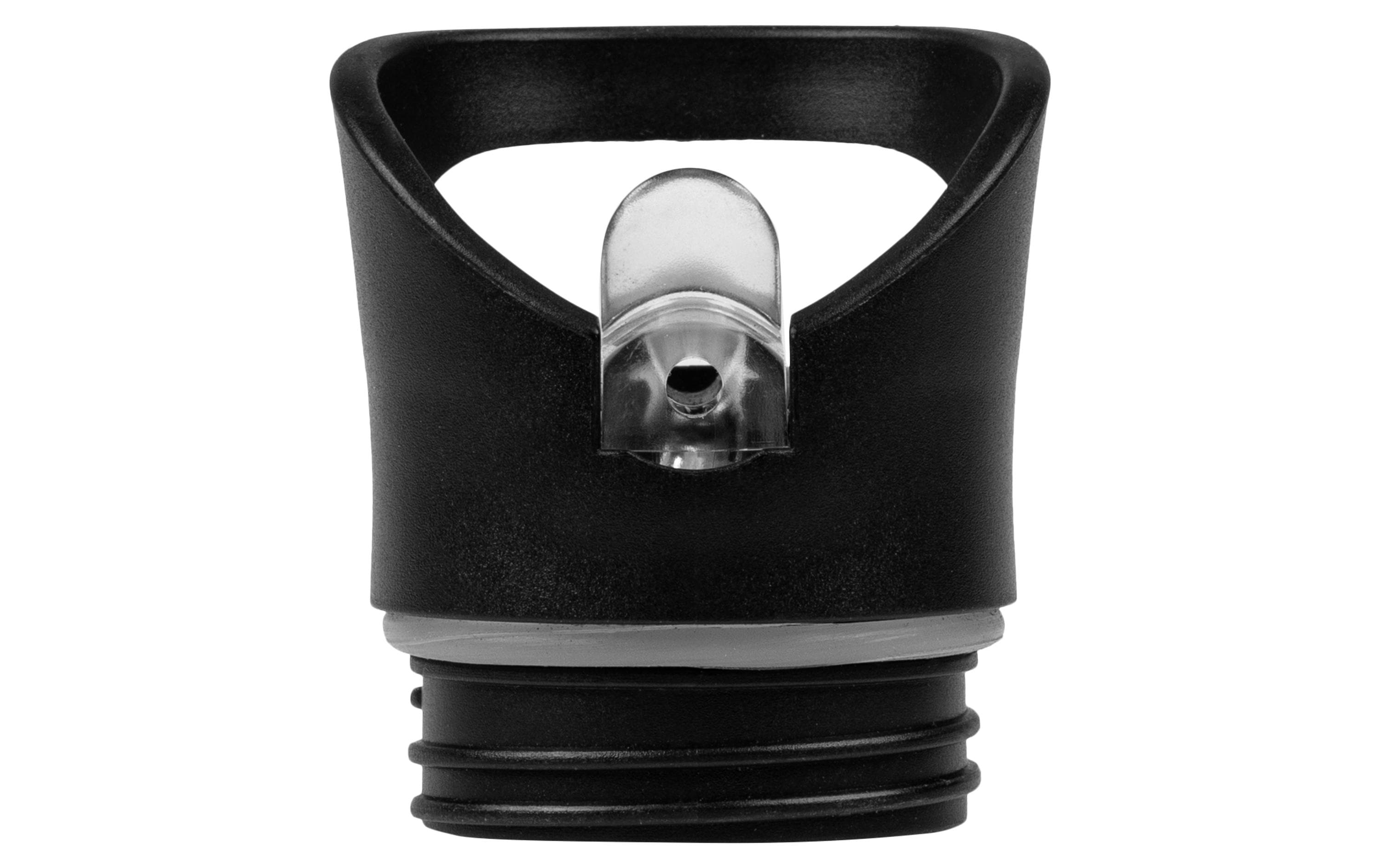 KOOR Flasche 1000ml schwarz Halm