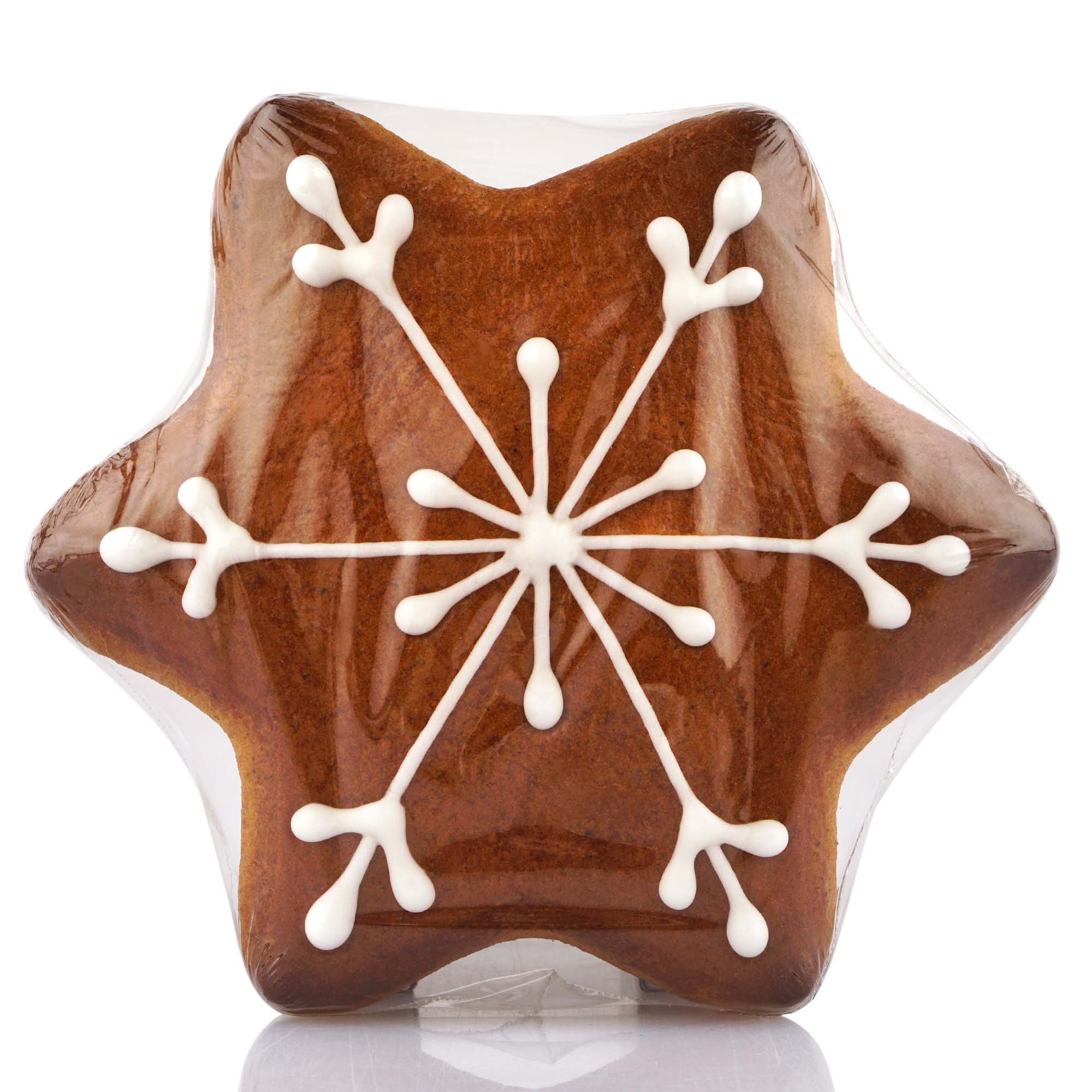 Lebkuchenstern, 50g Sahne, Nachtisch, Essen, Zuckerguss, Süßigkeiten