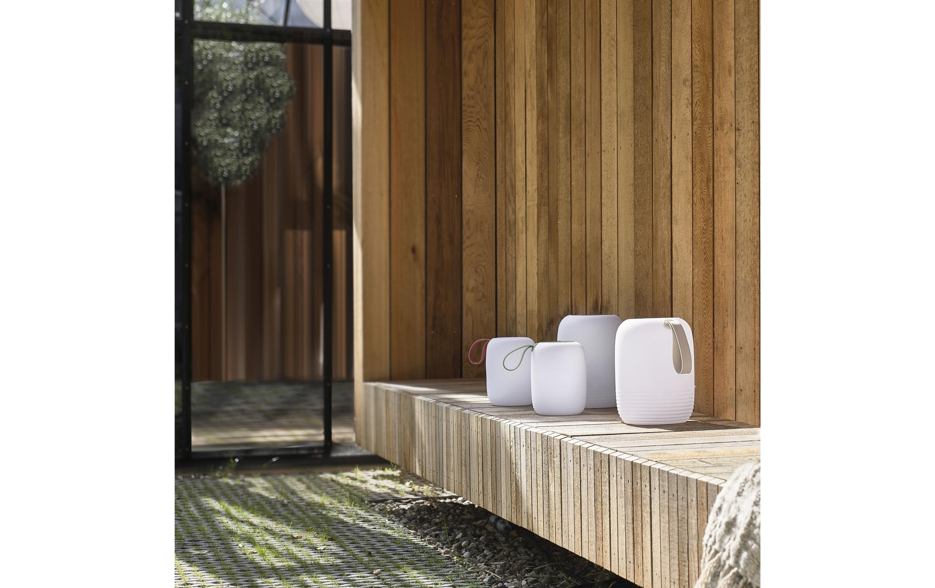 Villa Collection LED Lampe mit Speaker Hav, weiss