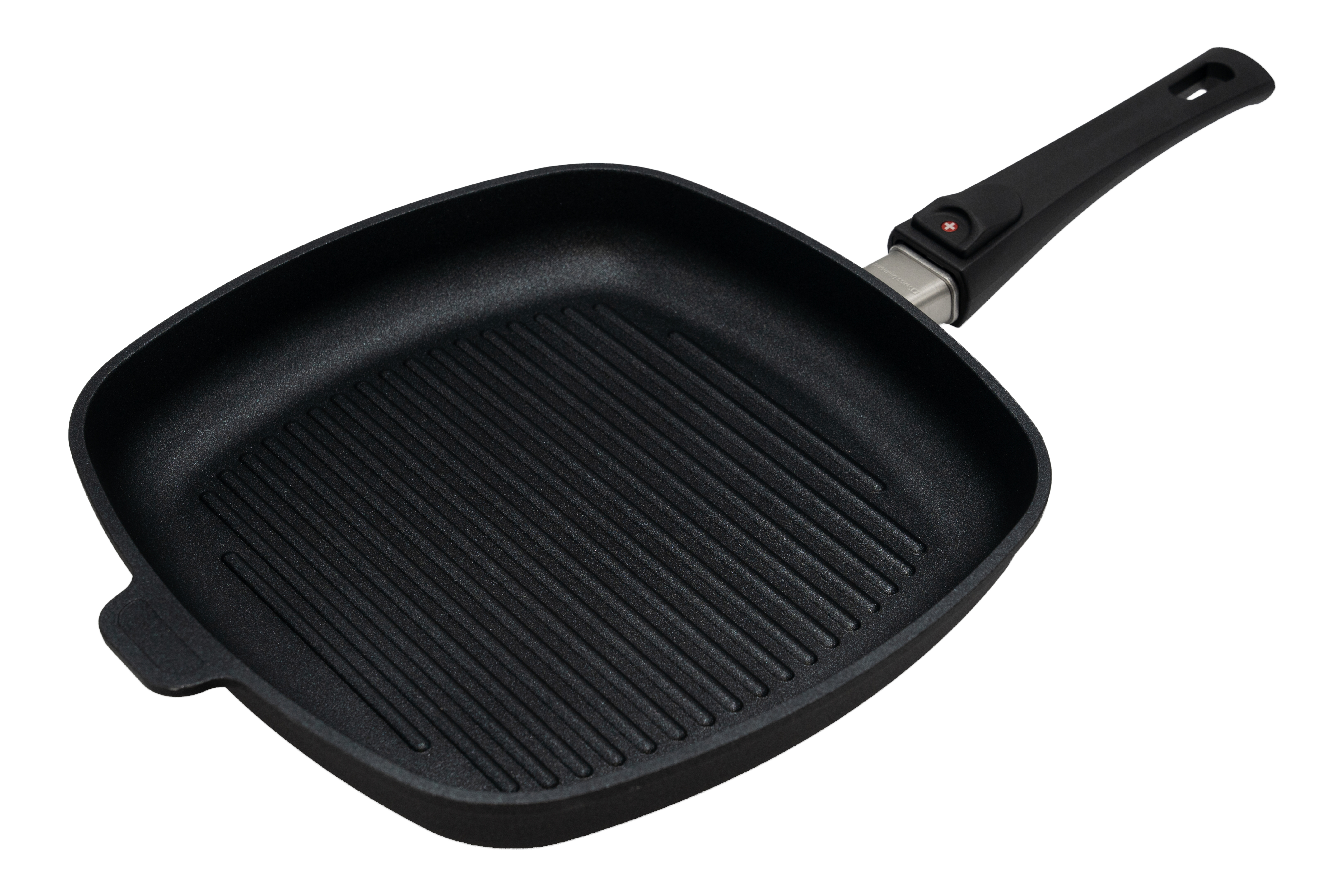 Grillpfanne abnehmbarem Griff XD + Induktion Ø 28 cm