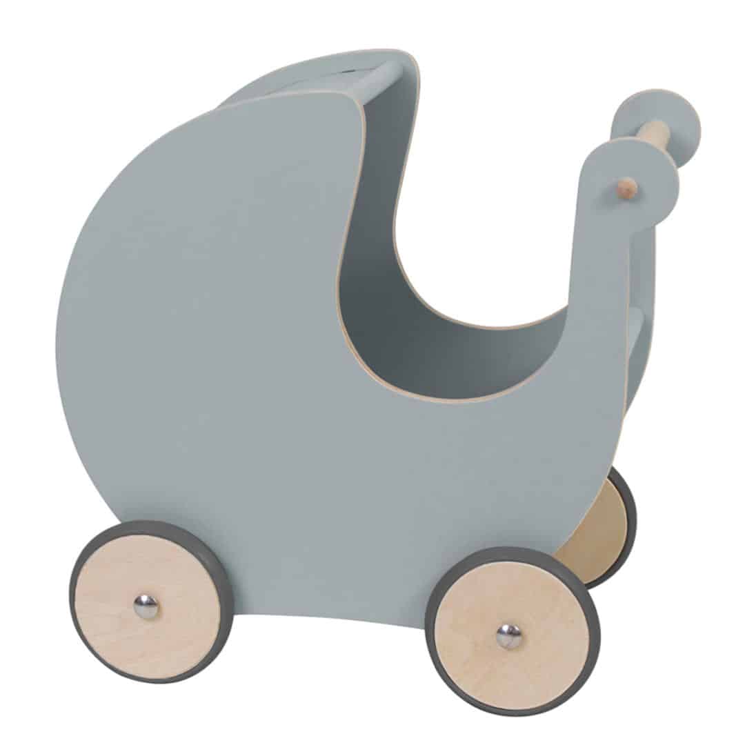Puppenkinderwagen aus Holz Puppenkinderwagen aus Holz