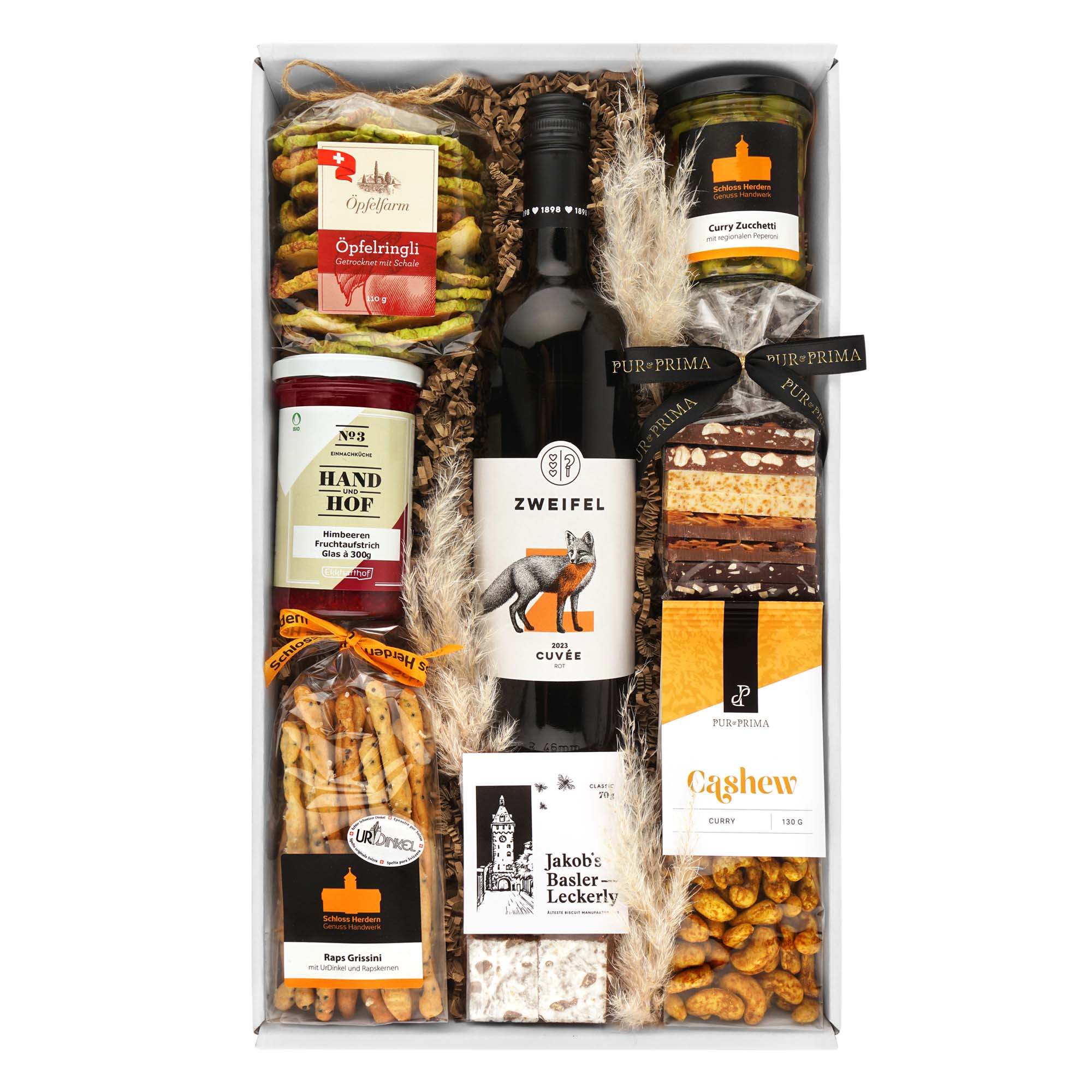 Geschenkkorb "Schweizer Köstlichkeiten" Geschenkkorb "Schweizer Köstlichkeiten"