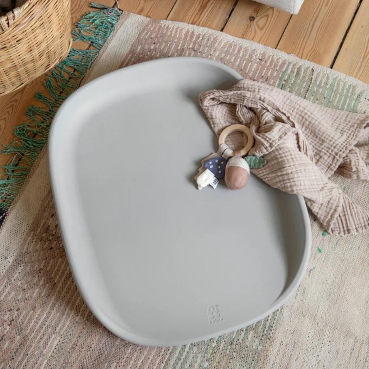 PUSLE PUR Wickelmatte, stone