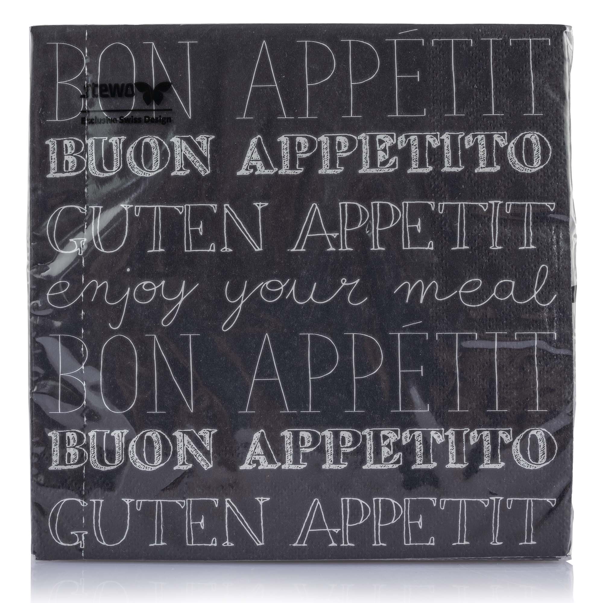 Serviette Guten Appetit "Lorenzo", 20Stk.