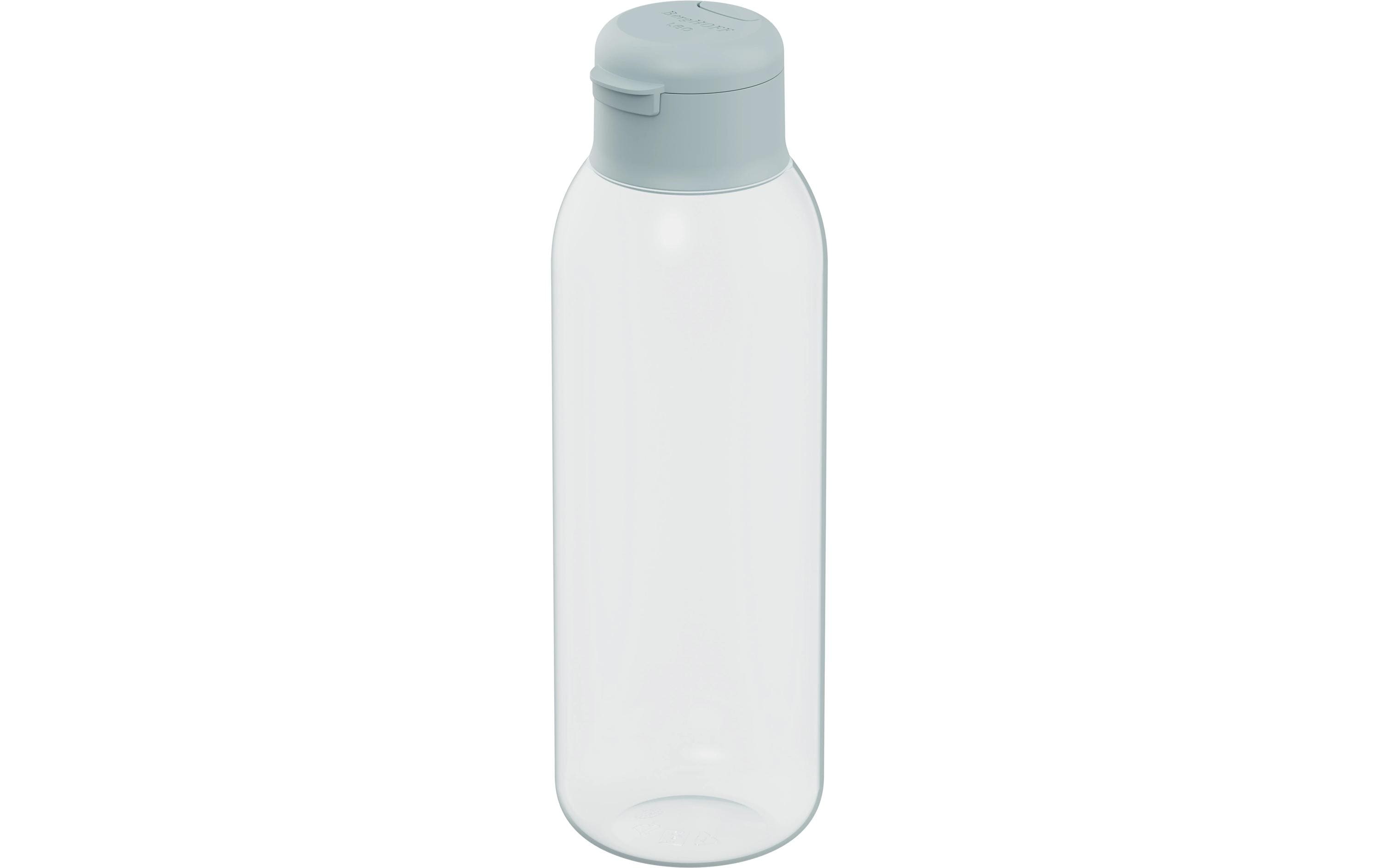 Trinkflasche, Wasserflasche, Plastikflasche, Schraubverschluss, transparente Flasche