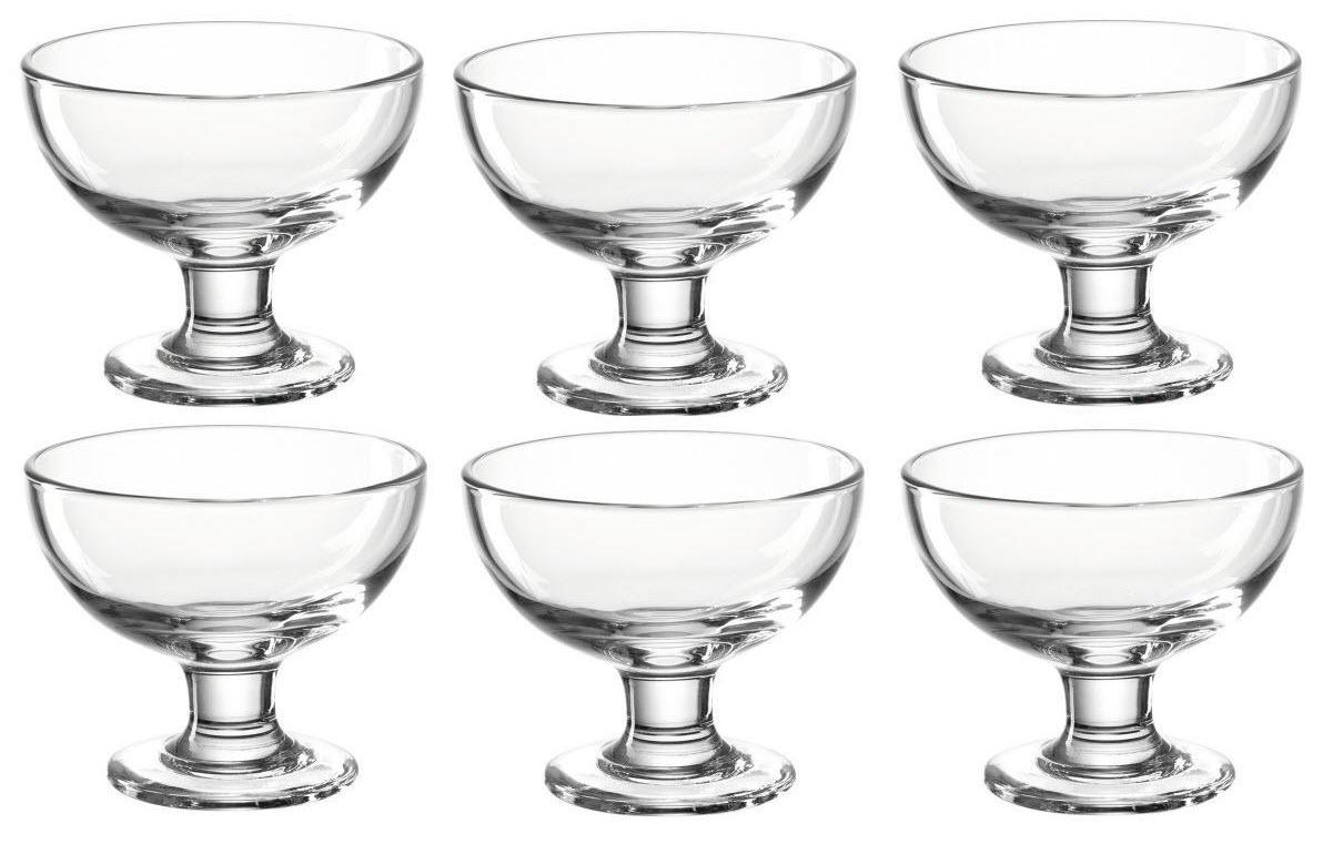 Leonardo Dessert Schalen Cucina 360ml klar Glas, Kelch, Schnaps, Wein, Weinglas