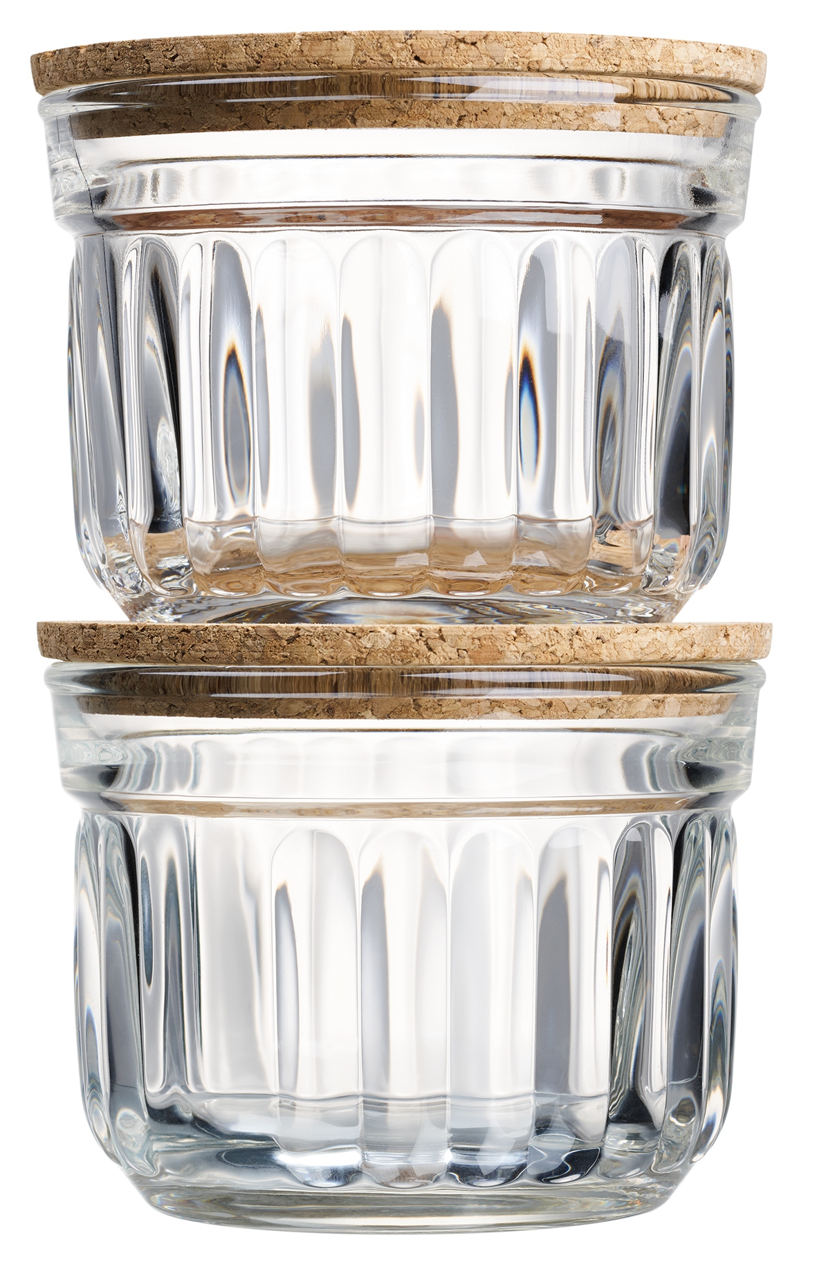 DELICE Verrine-Gläser mit Deckel Set 2 Stck 29cl