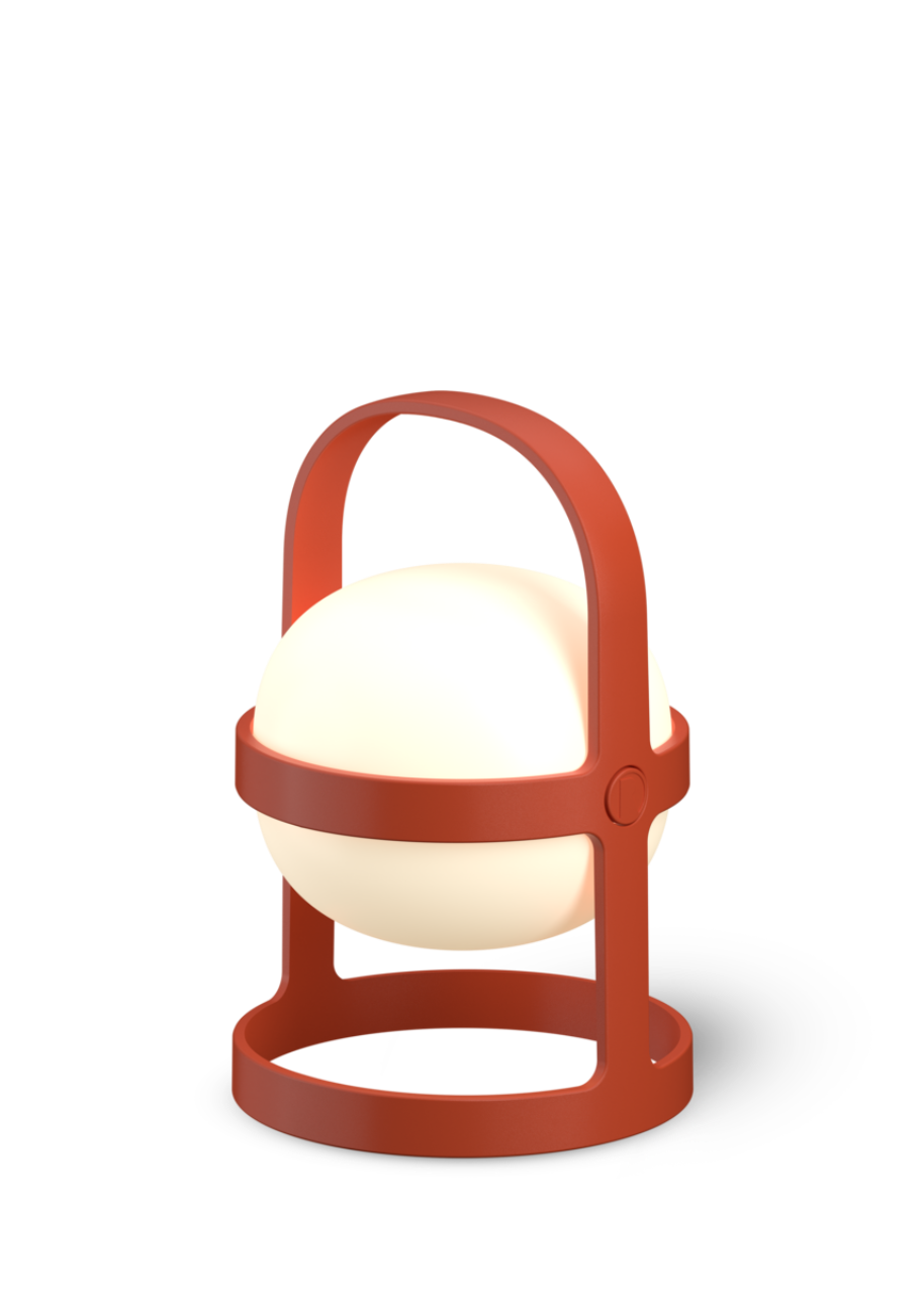 Soft Spot Solar Circular, 18.5cm, Terracotta