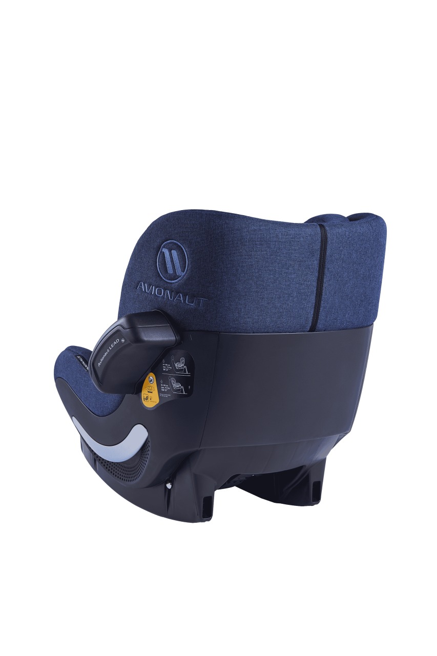 Kindersitz, Autositze, blaues Gewebe, verstellbarer Kopfstütze, ISOFIX kompatibel