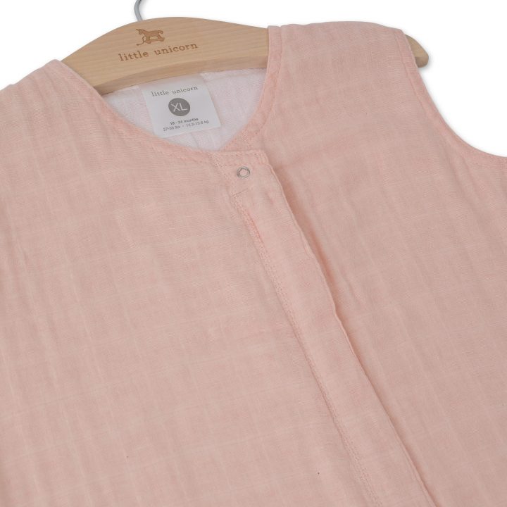 Cotton Muslin Sleeping Bag Gr. XL - Rose Petal